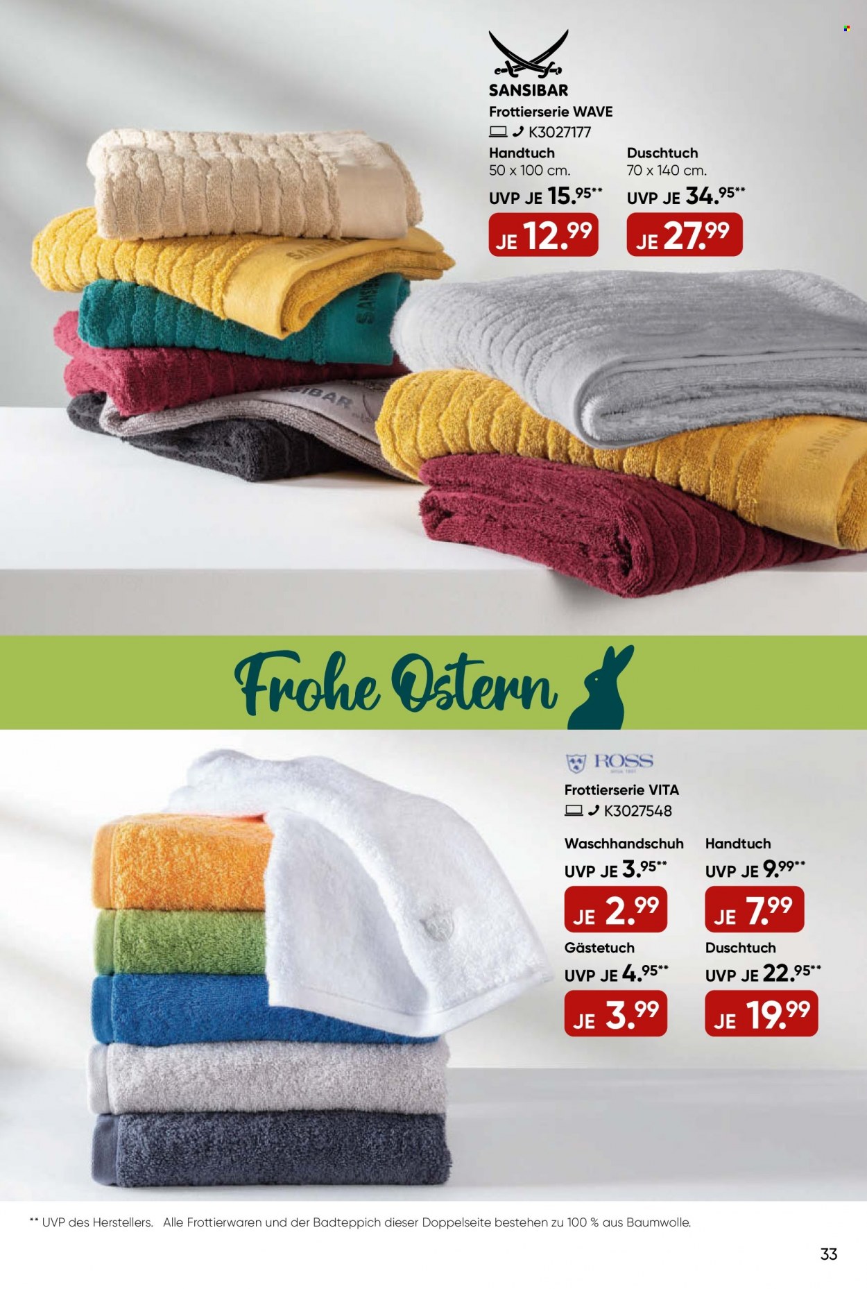 GALERIA Karstadt Kaufhof Prospekte  - 3.04.2023 - 9.04.2023. Seite 33