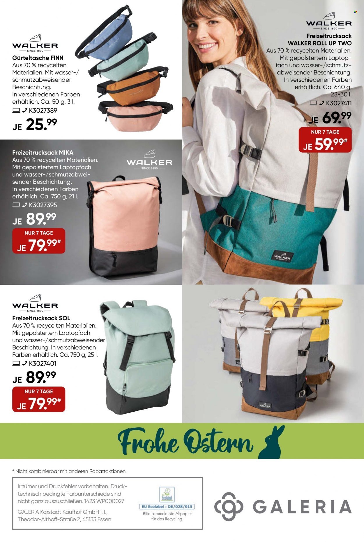 GALERIA Karstadt Kaufhof Prospekte  - 3.04.2023 - 9.04.2023. Seite 40