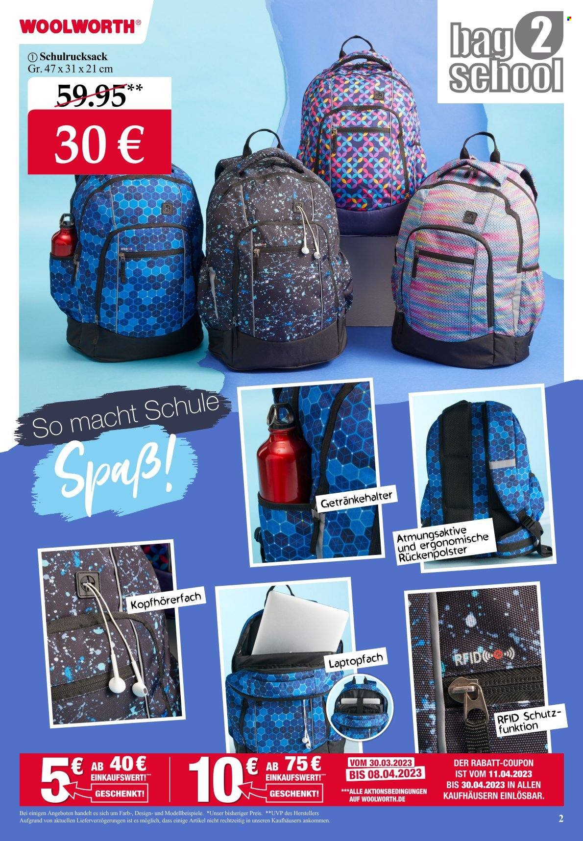 Woolworth Prospekte  - 30.03.2023 - 8.04.2023. Seite 2