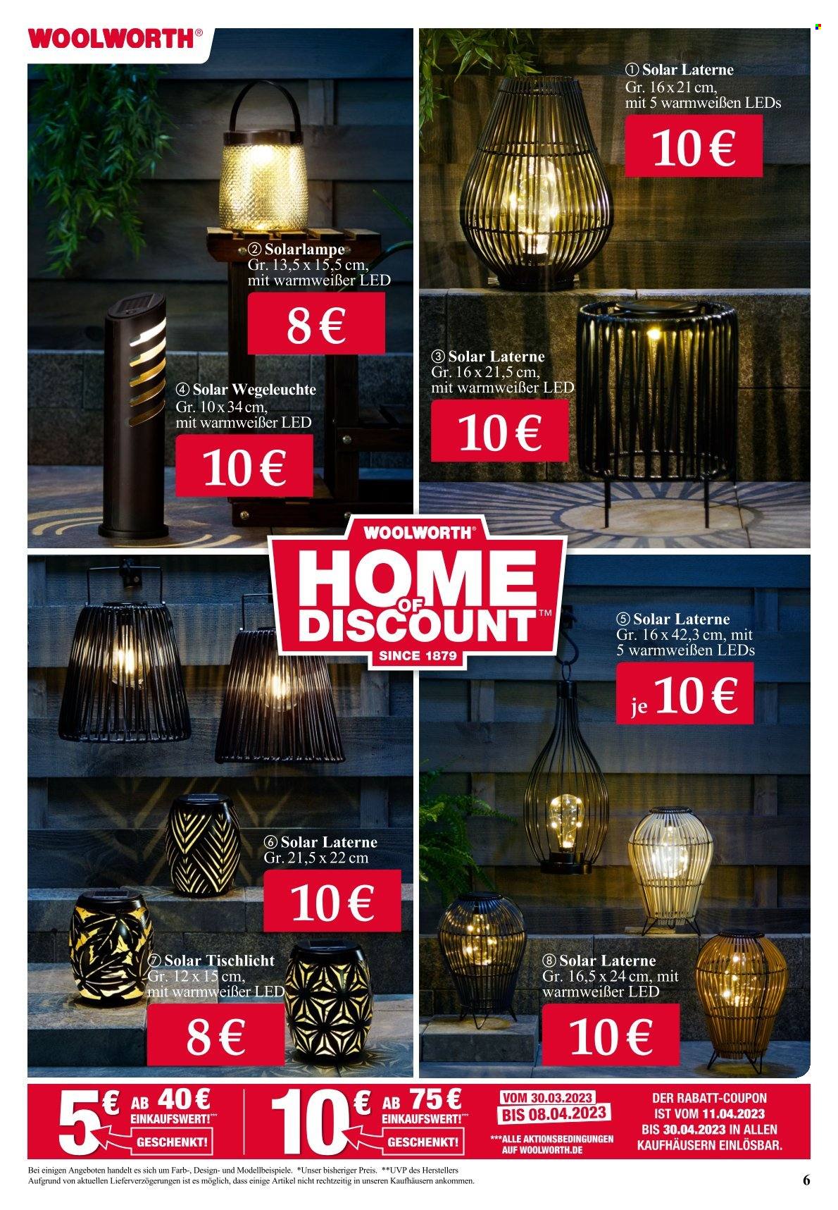Woolworth Prospekte  - 30.03.2023 - 8.04.2023. Seite 6