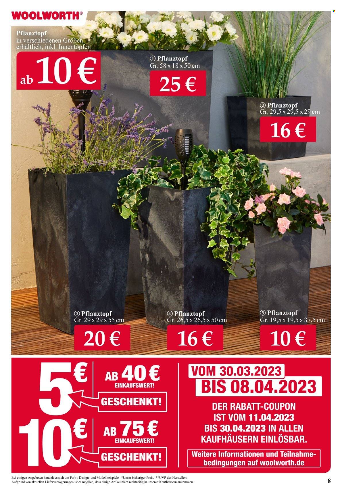 Woolworth Prospekte  - 30.03.2023 - 8.04.2023. Seite 8