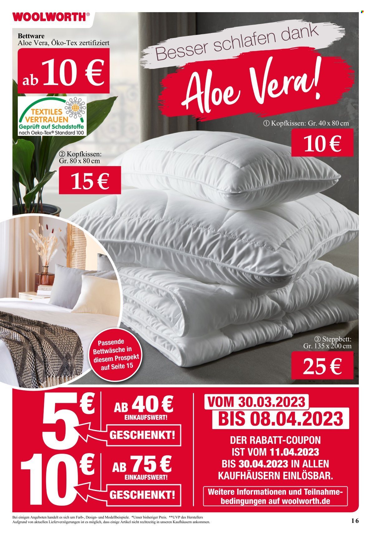 Woolworth Prospekte  - 30.03.2023 - 8.04.2023. Seite 16