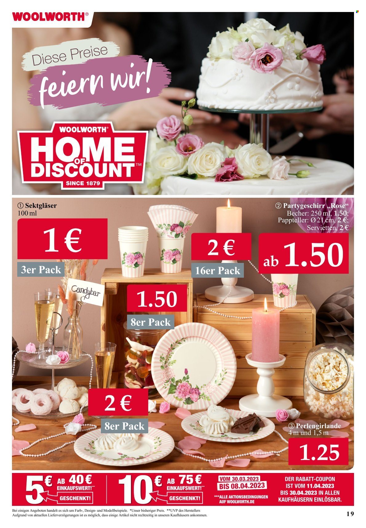 Woolworth Prospekte  - 30.03.2023 - 8.04.2023. Seite 19