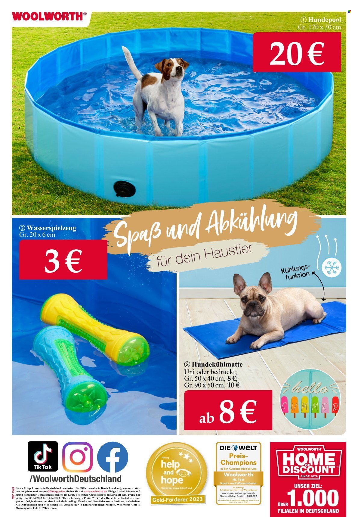 Woolworth Prospekte  - 8.04.2023 - 17.04.2023. Seite 21