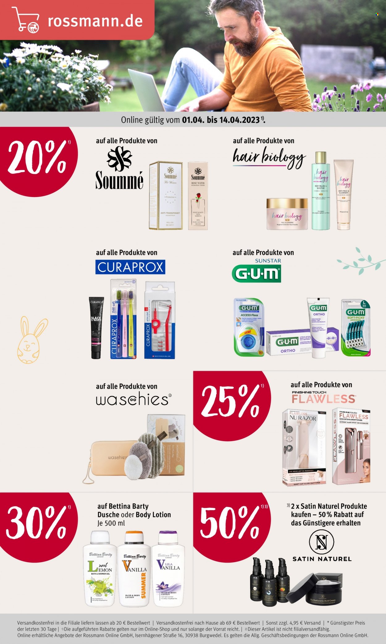 Rossmann Prospekte  - 1.04.2023 - 14.04.2023. Seite 1
