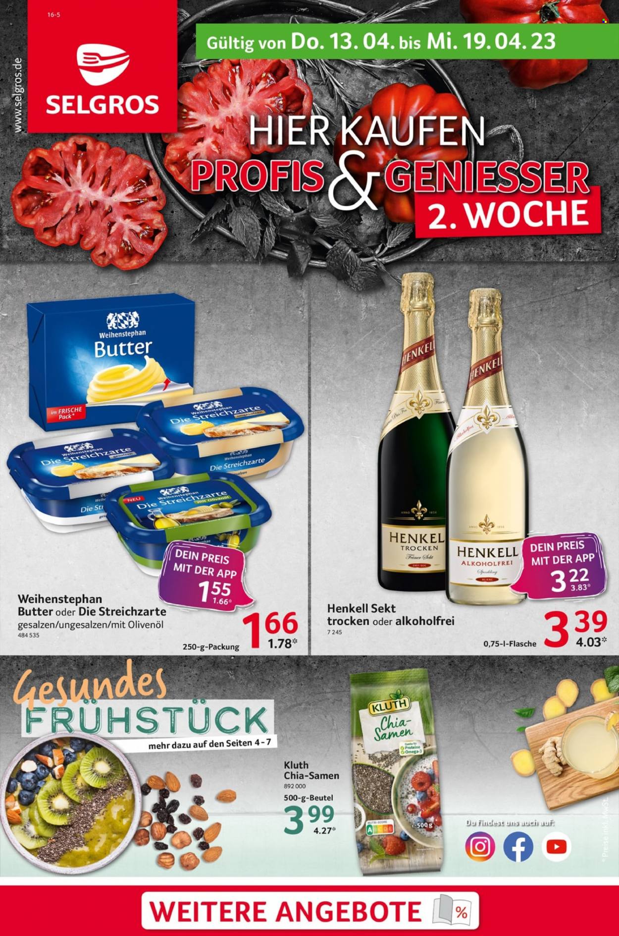 Selgros Prospekte  - 13.04.2023 - 19.04.2023. Seite 1