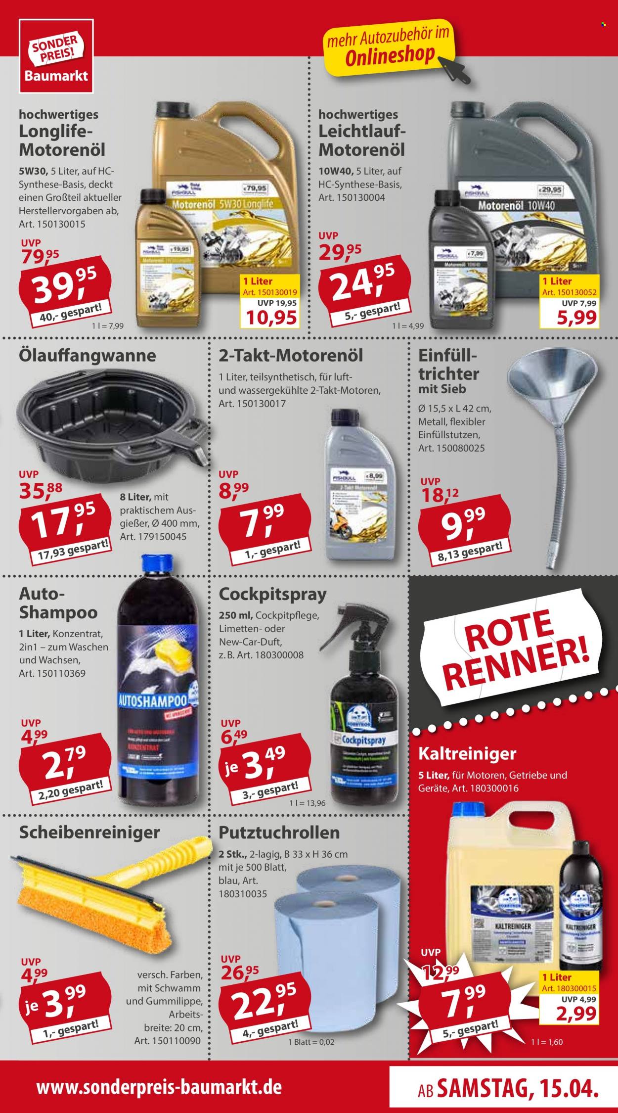 Sonderpreis-Baumarkt Prospekte  - 15.04.2023 - 21.04.2023. Seite 19