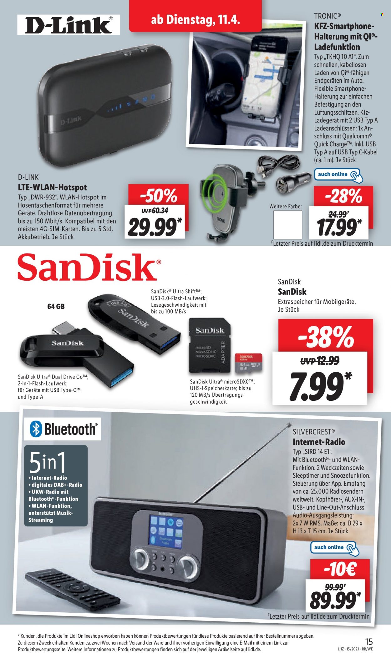 Lidl Prospekte  - 11.04.2023 - 15.04.2023. Seite 19