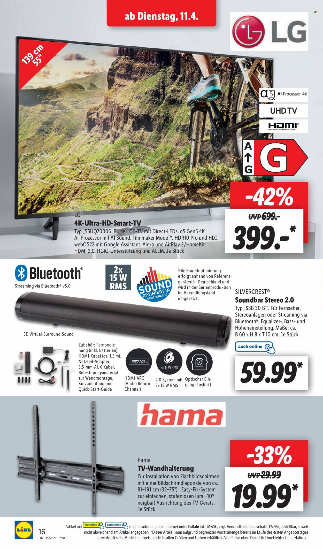 Lidl Prospekte  - 11.04.2023 - 15.04.2023. Seite 20