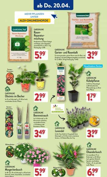 thumbnail - GARDENLINE Obstbaum mix im Becher 1
