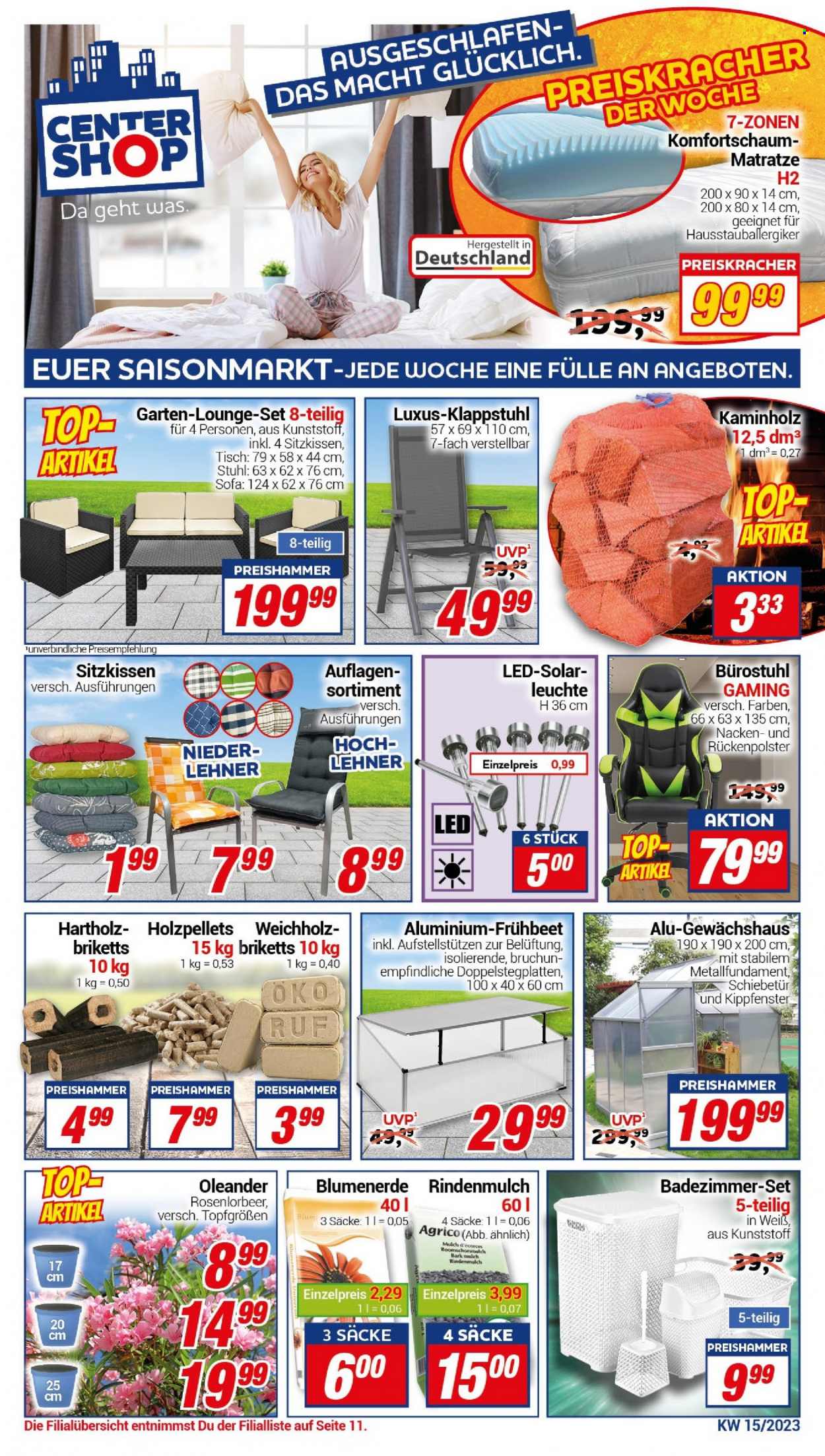 CENTERSHOP Prospekte  - 11.04.2023 - 15.04.2023. Seite 1