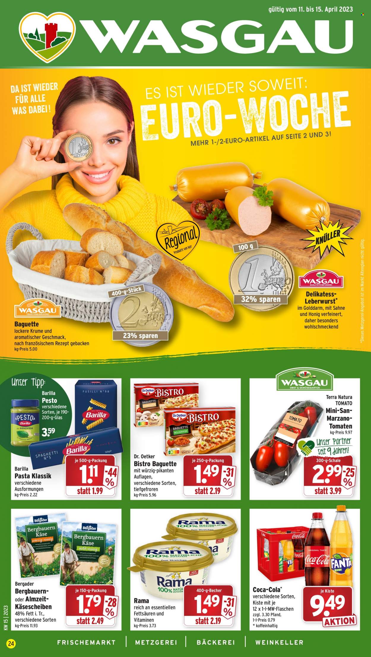 Wasgau Prospekte  - 11.04.2023 - 15.04.2023. Seite 1