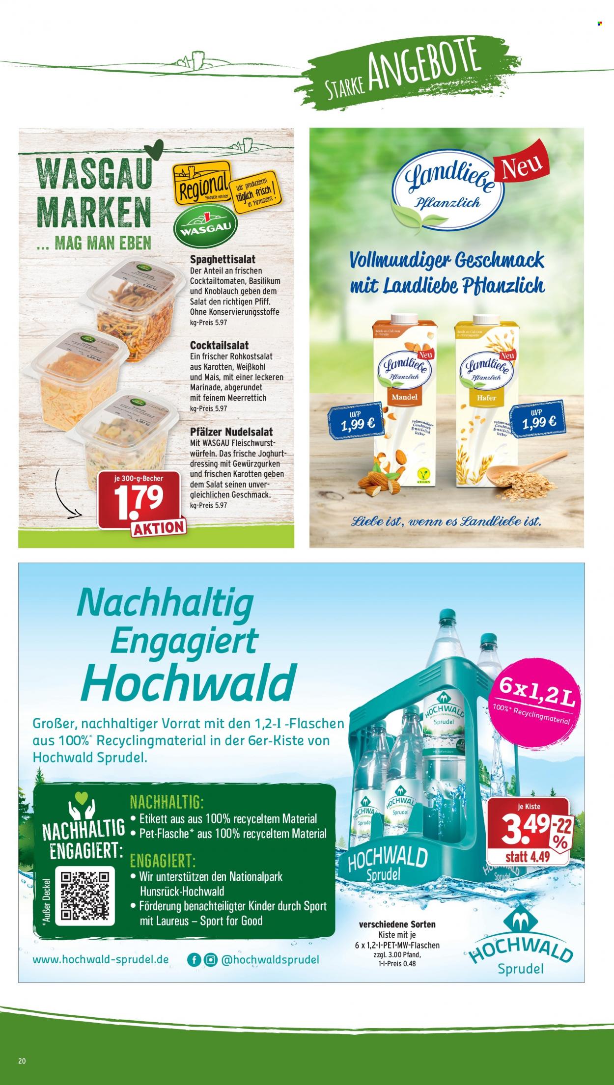 Wasgau Prospekte  - 11.04.2023 - 15.04.2023. Seite 20
