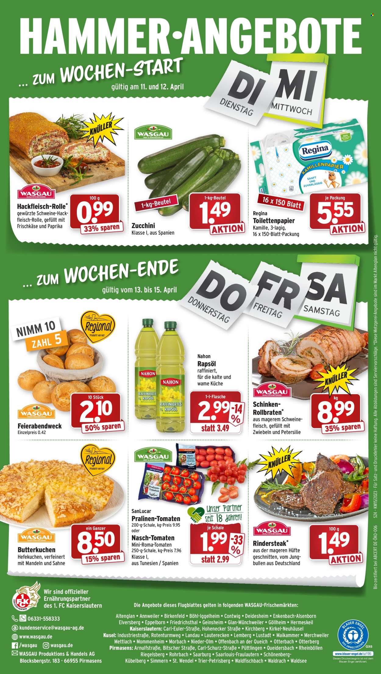 Wasgau Prospekte  - 11.04.2023 - 15.04.2023. Seite 24