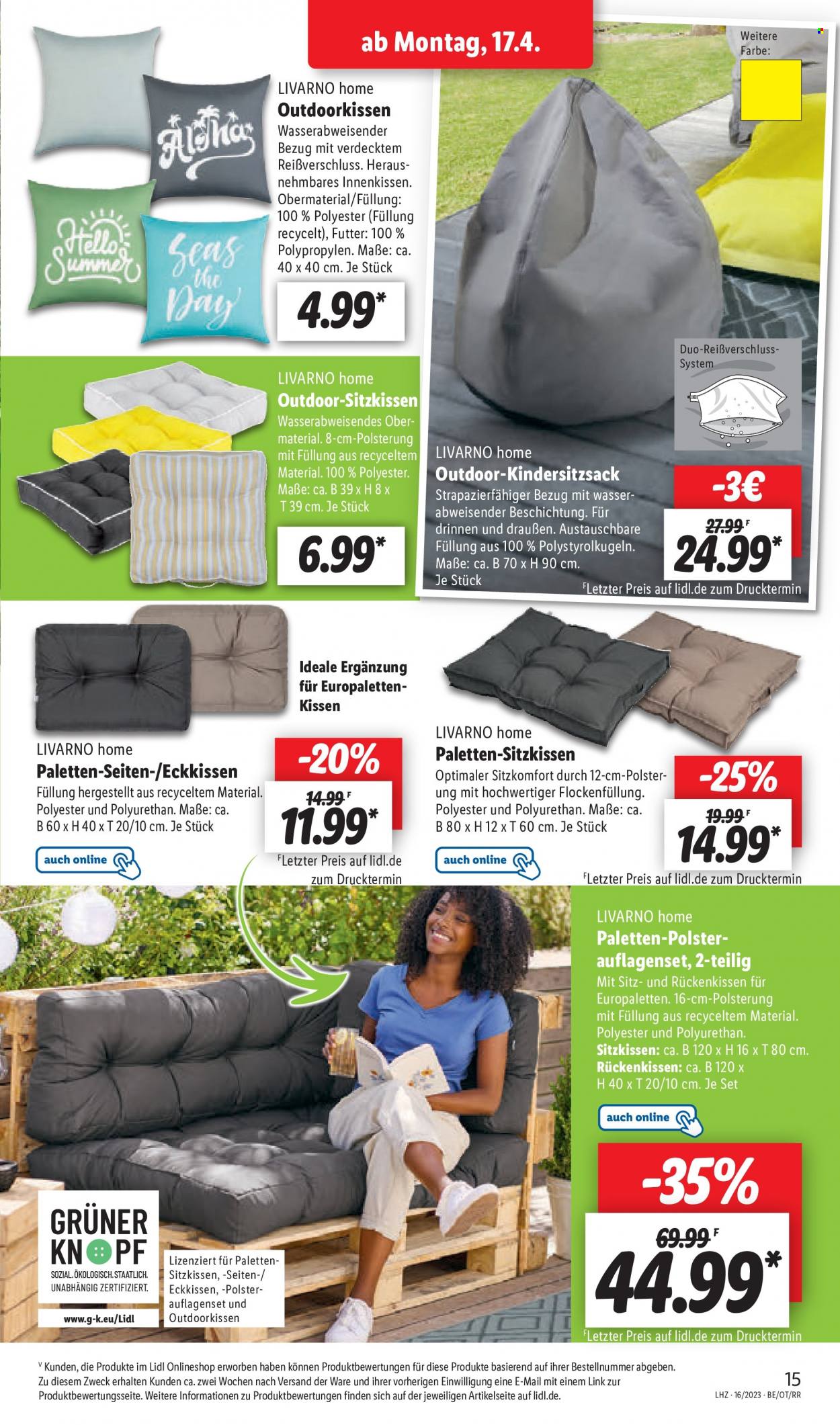 Lidl Prospekte  - 17.04.2023 - 22.04.2023. Seite 19