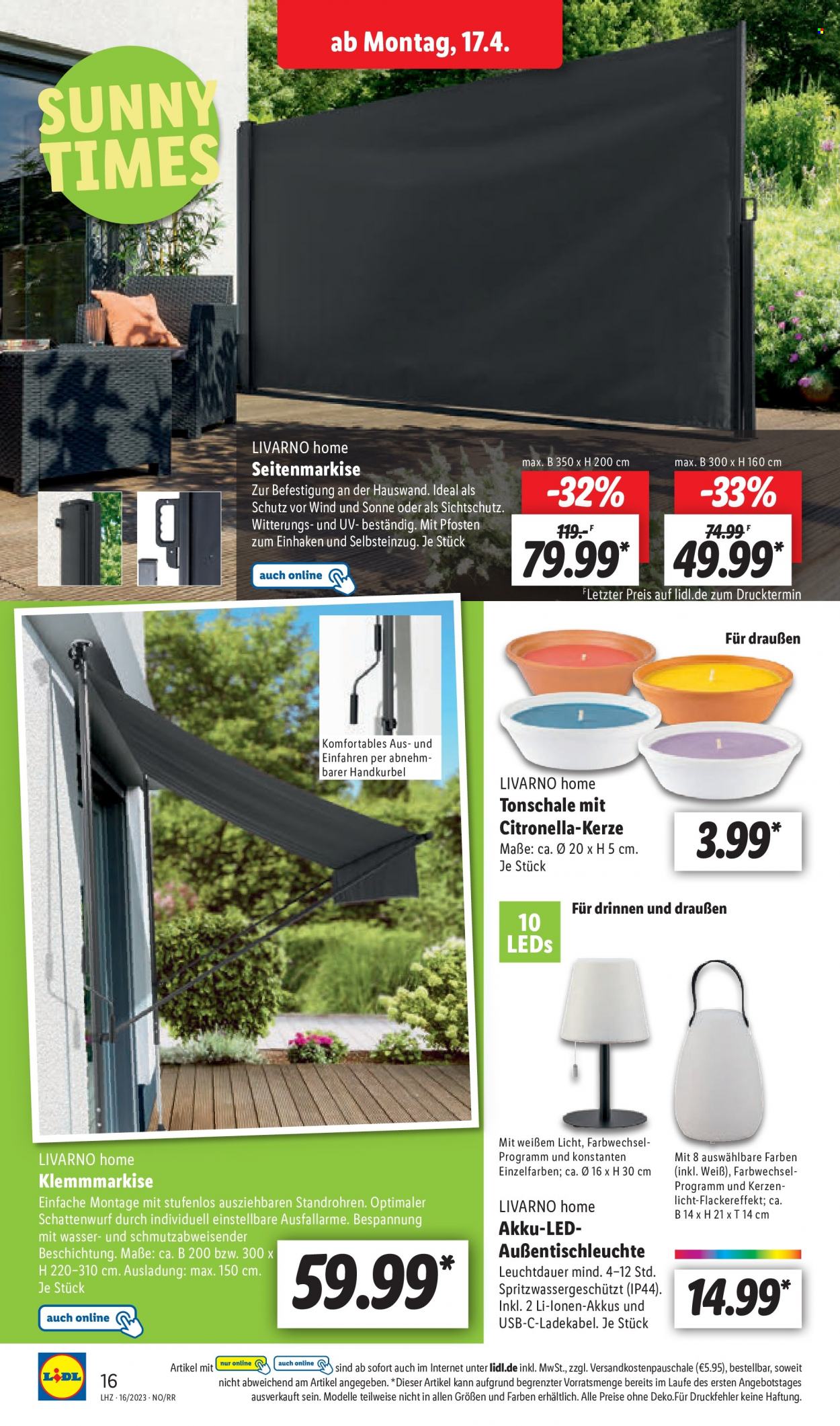 Lidl Prospekte  - 17.04.2023 - 22.04.2023. Seite 20
