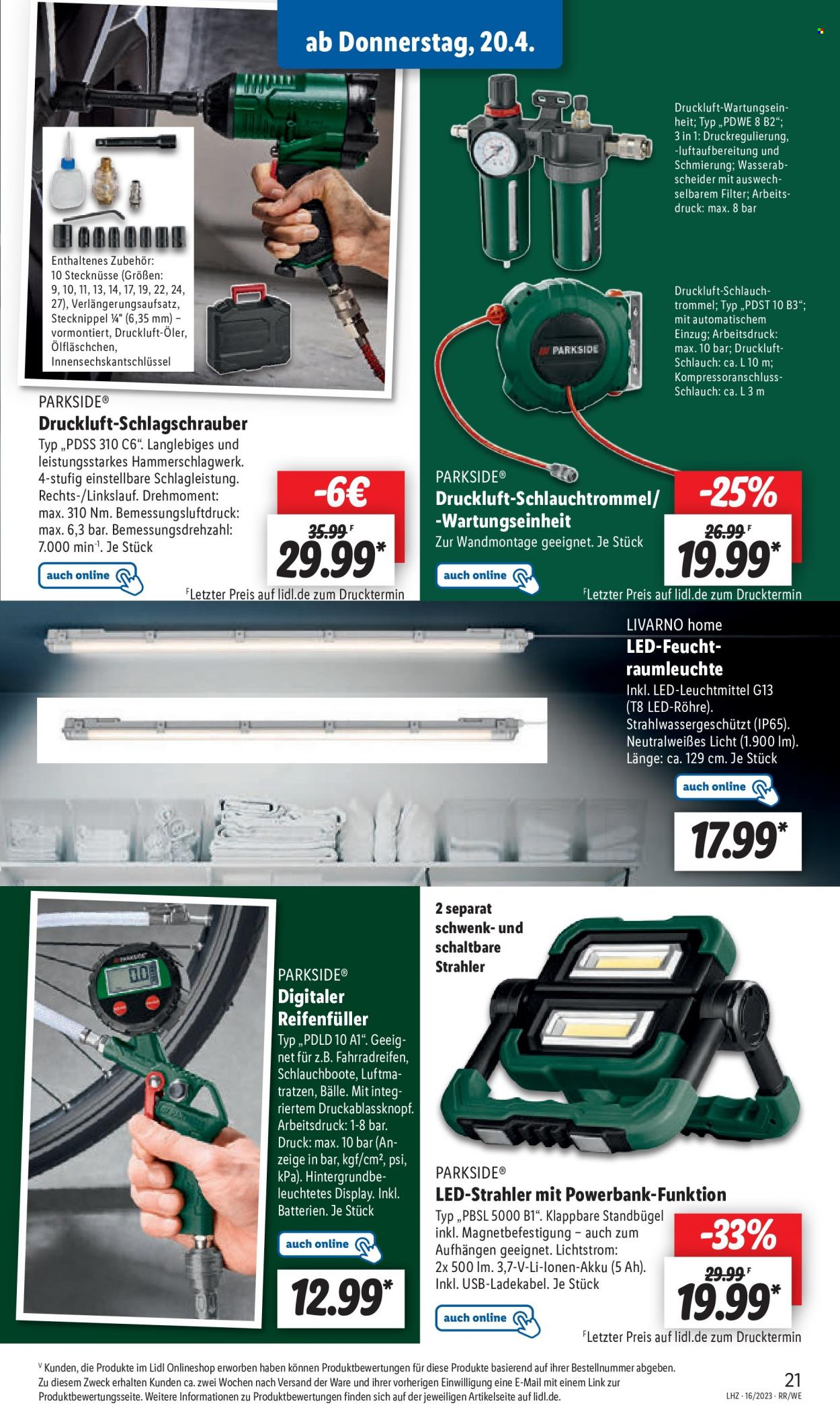 Lidl Prospekte  - 17.04.2023 - 22.04.2023. Seite 25