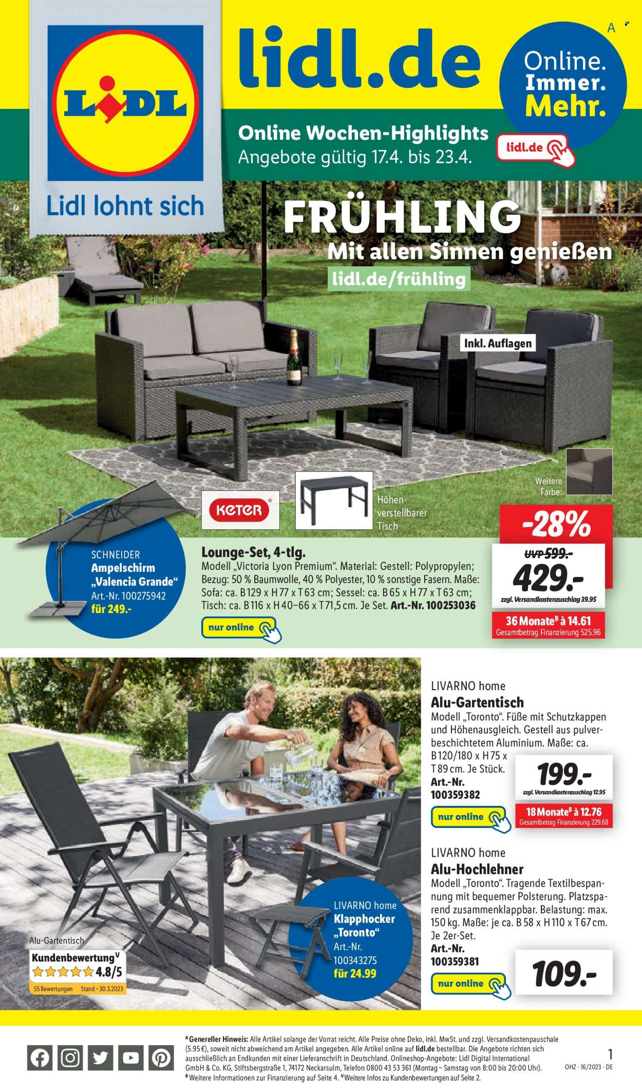 Lidl Prospekte  - 17.04.2023 - 22.04.2023. Seite 43