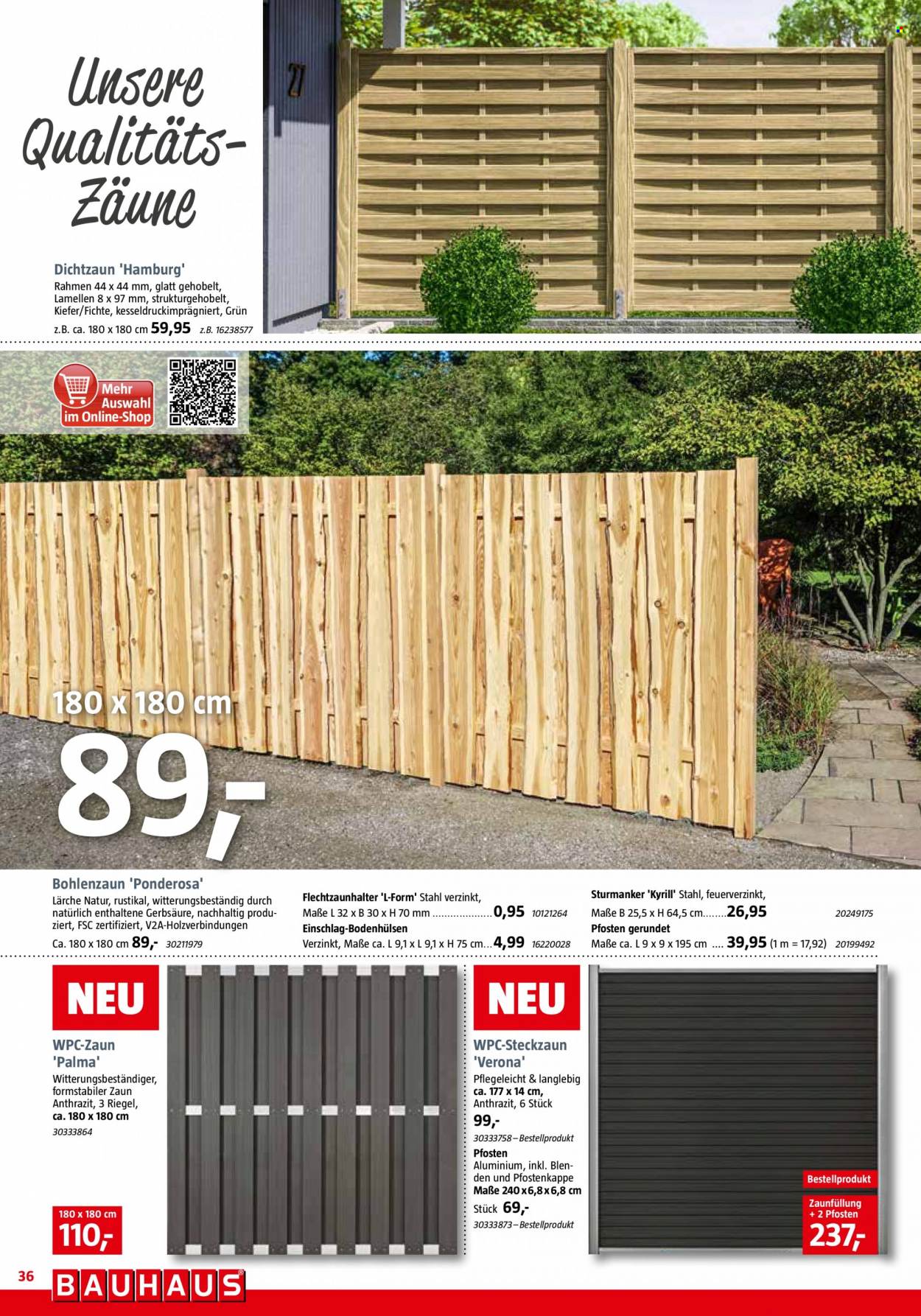 Bauhaus Prospekte  - 1.04.2023 - 29.04.2023. Seite 36