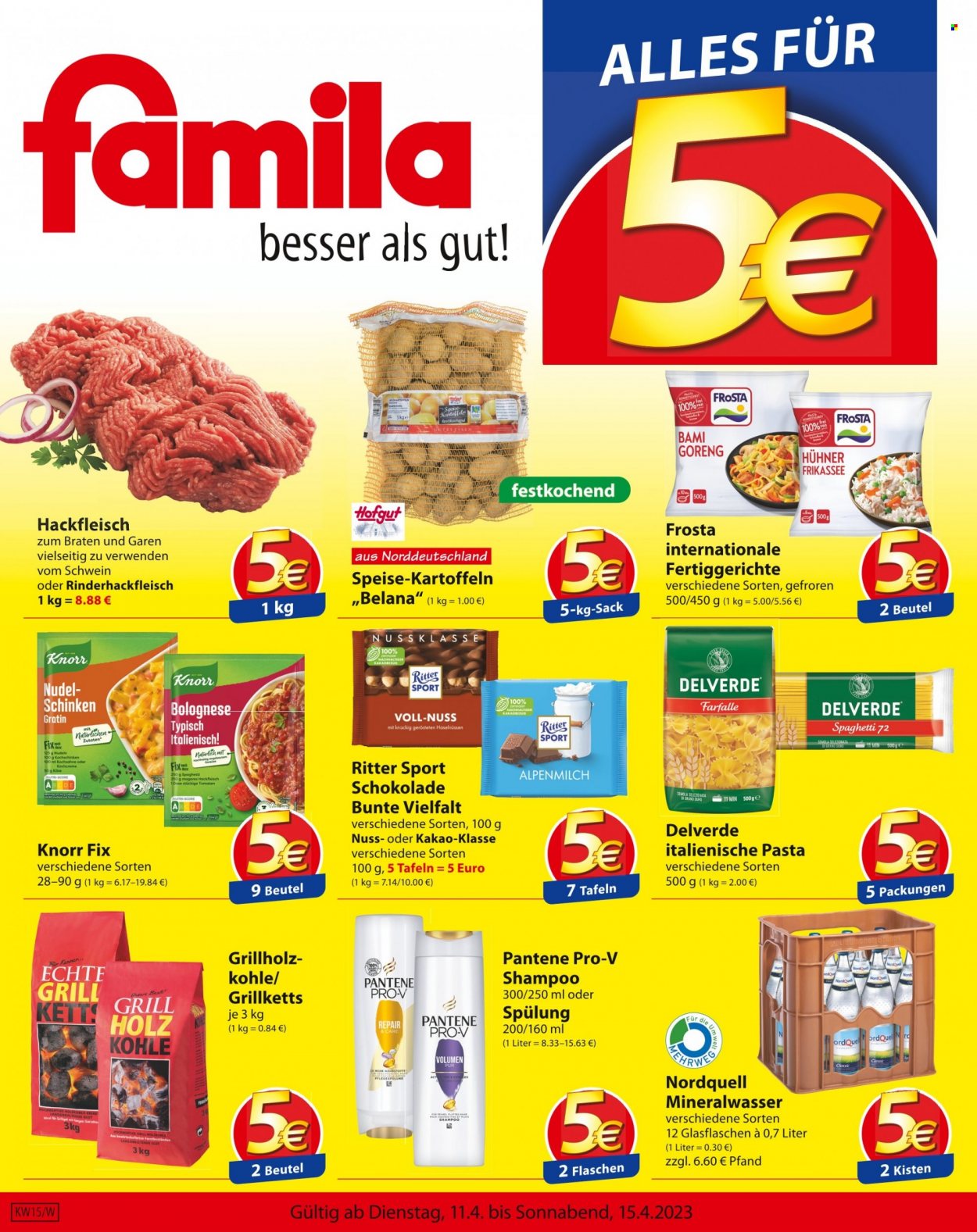 famila Prospekte  - 11.04.2023 - 15.04.2023. Seite 1