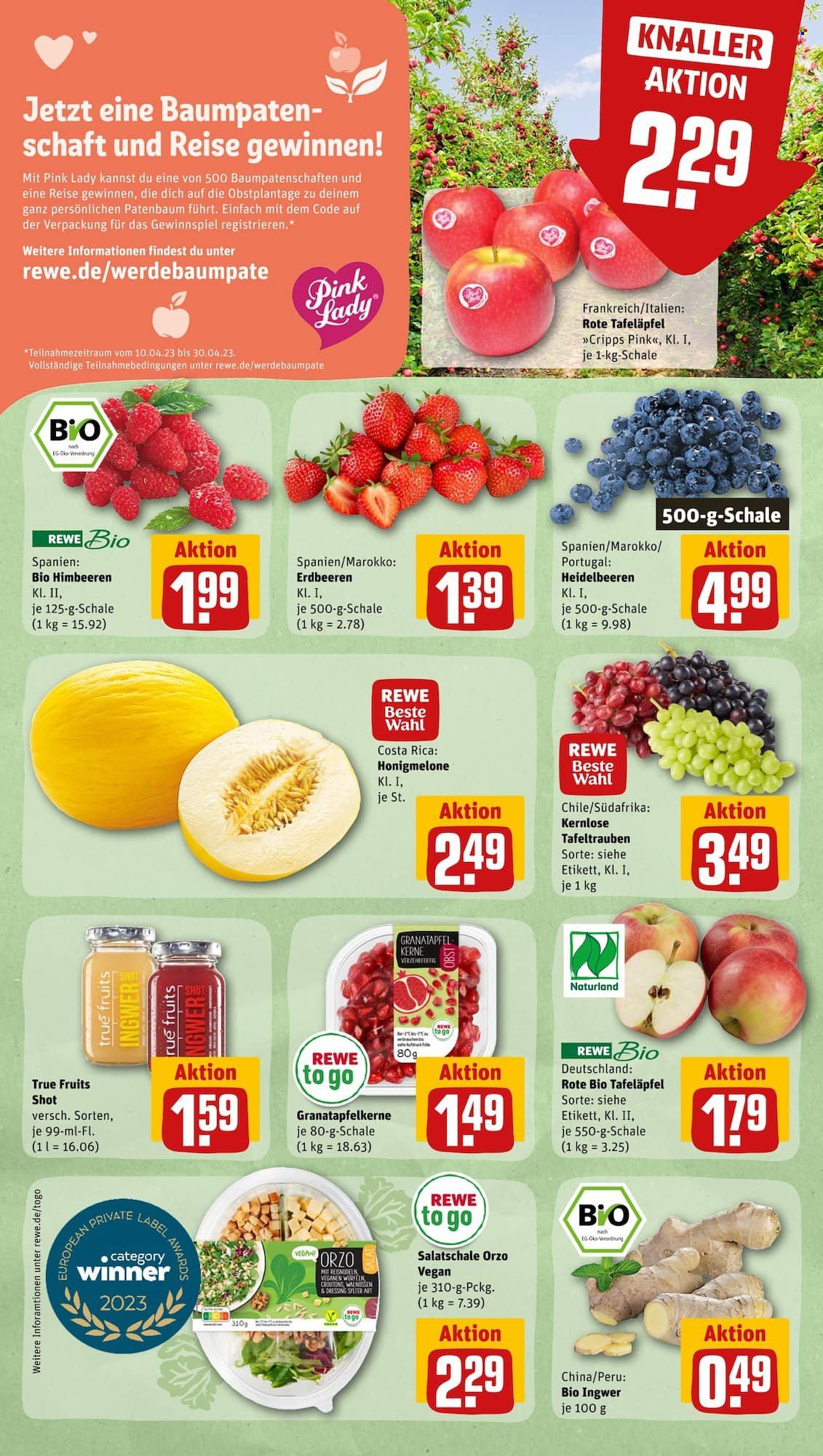 REWE Prospekte  - 11.04.2023 - 15.04.2023. Seite 4