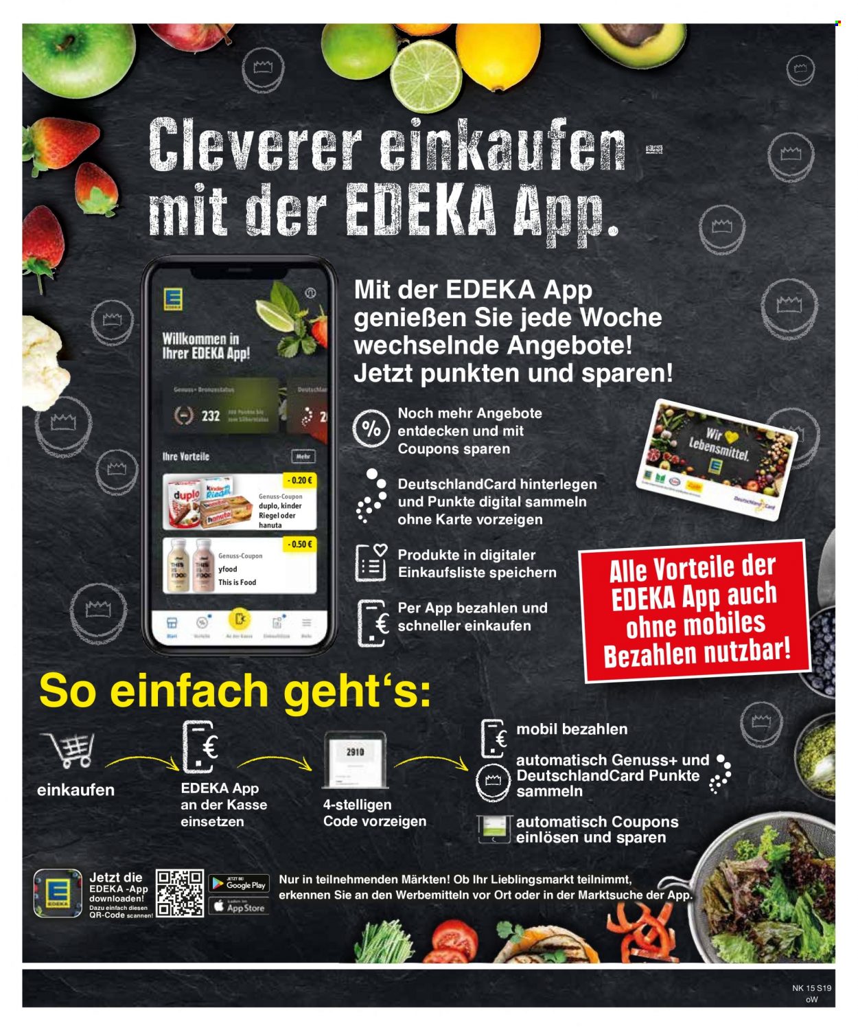Edeka Prospekte  - 11.04.2023 - 15.04.2023. Seite 19