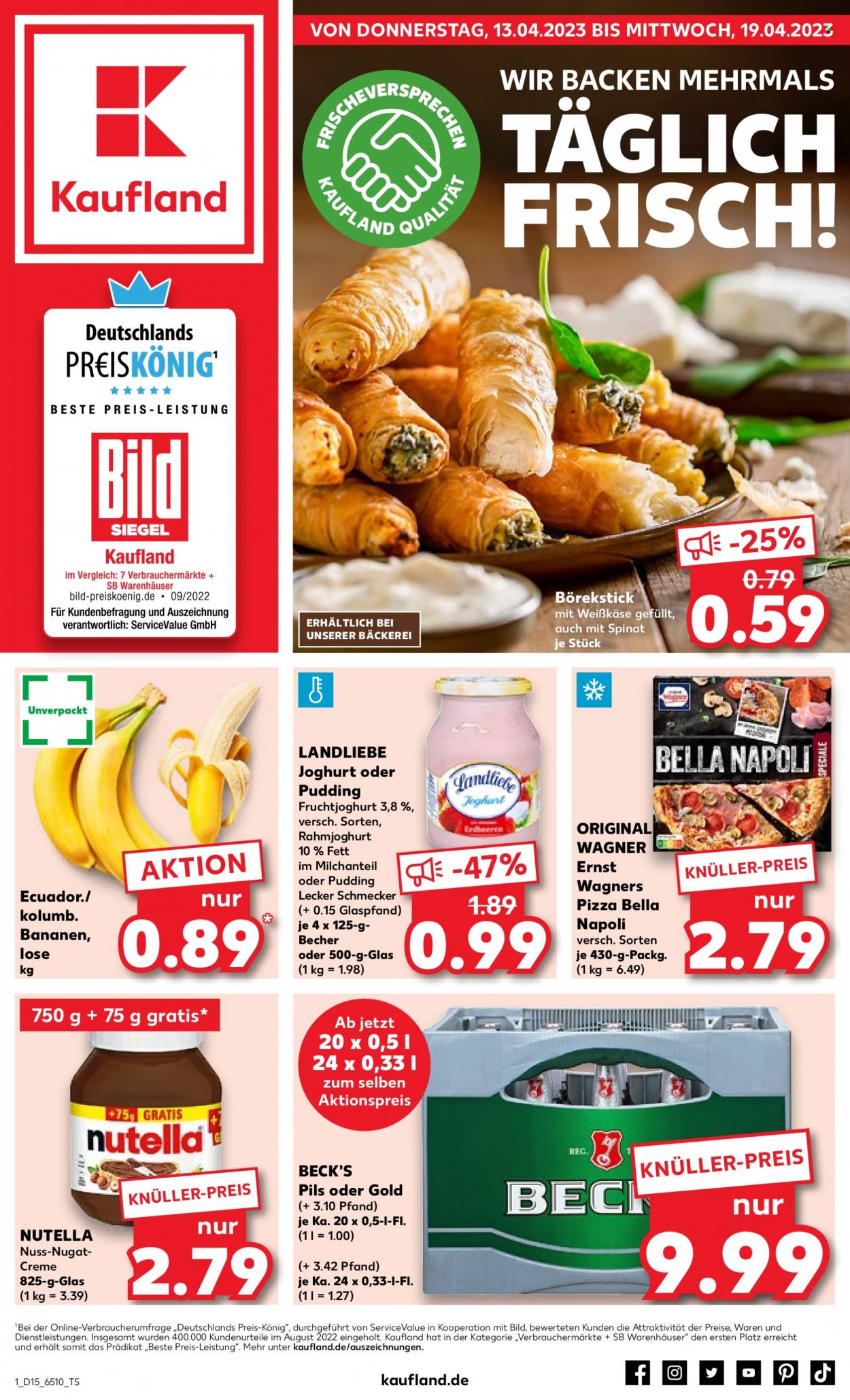 Kaufland Prospekte  - 13.04.2023 - 19.04.2023. Seite 1