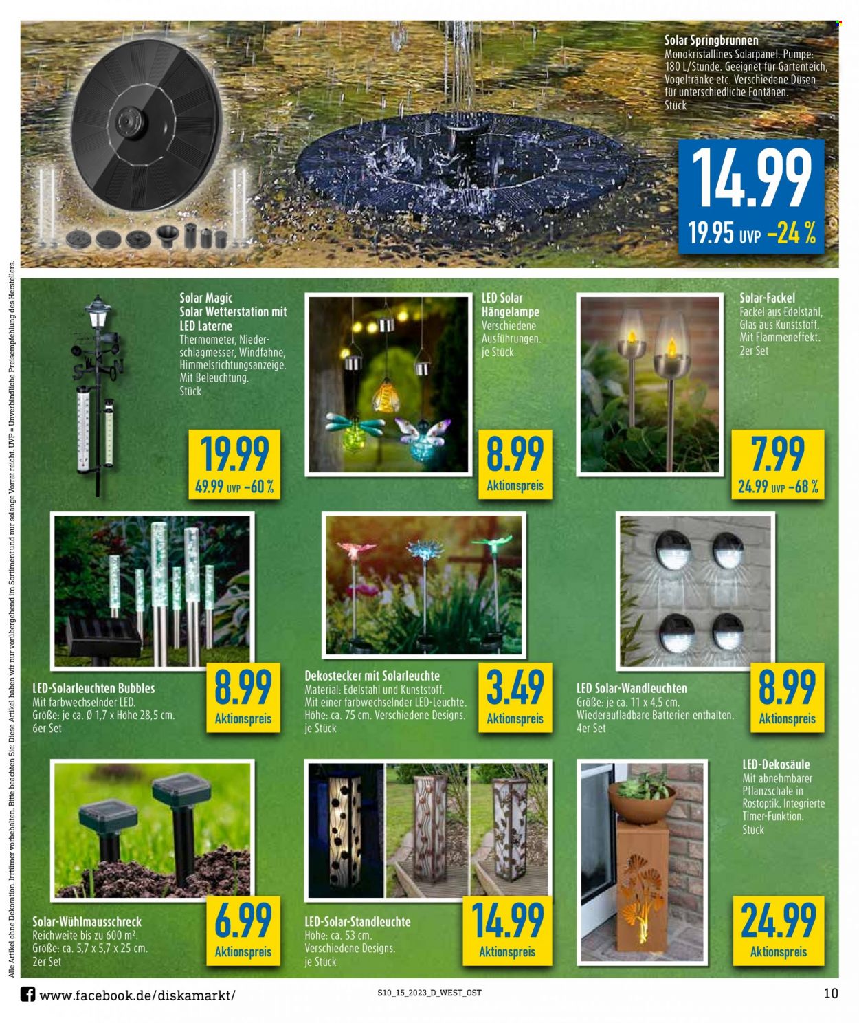 Diska Prospekte  - 11.04.2023 - 15.04.2023. Seite 10