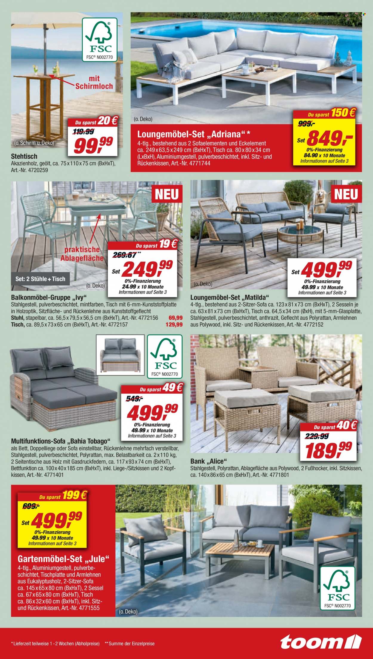 toom Baumarkt Prospekte  - 15.04.2023 - 21.04.2023. Seite 9