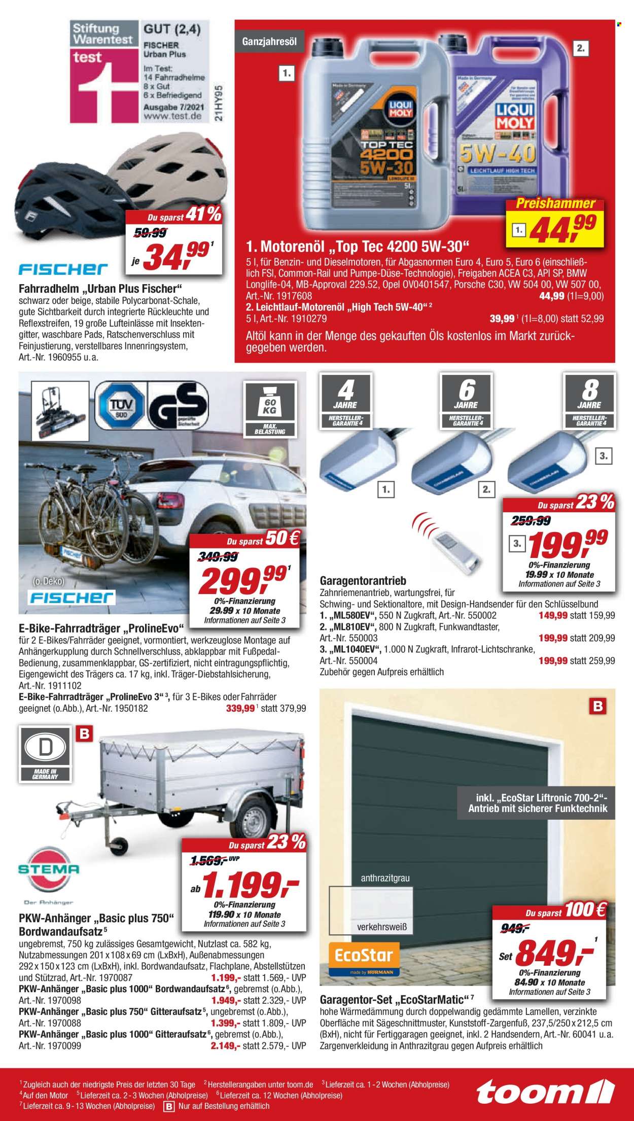 toom Baumarkt Prospekte  - 15.04.2023 - 21.04.2023. Seite 21