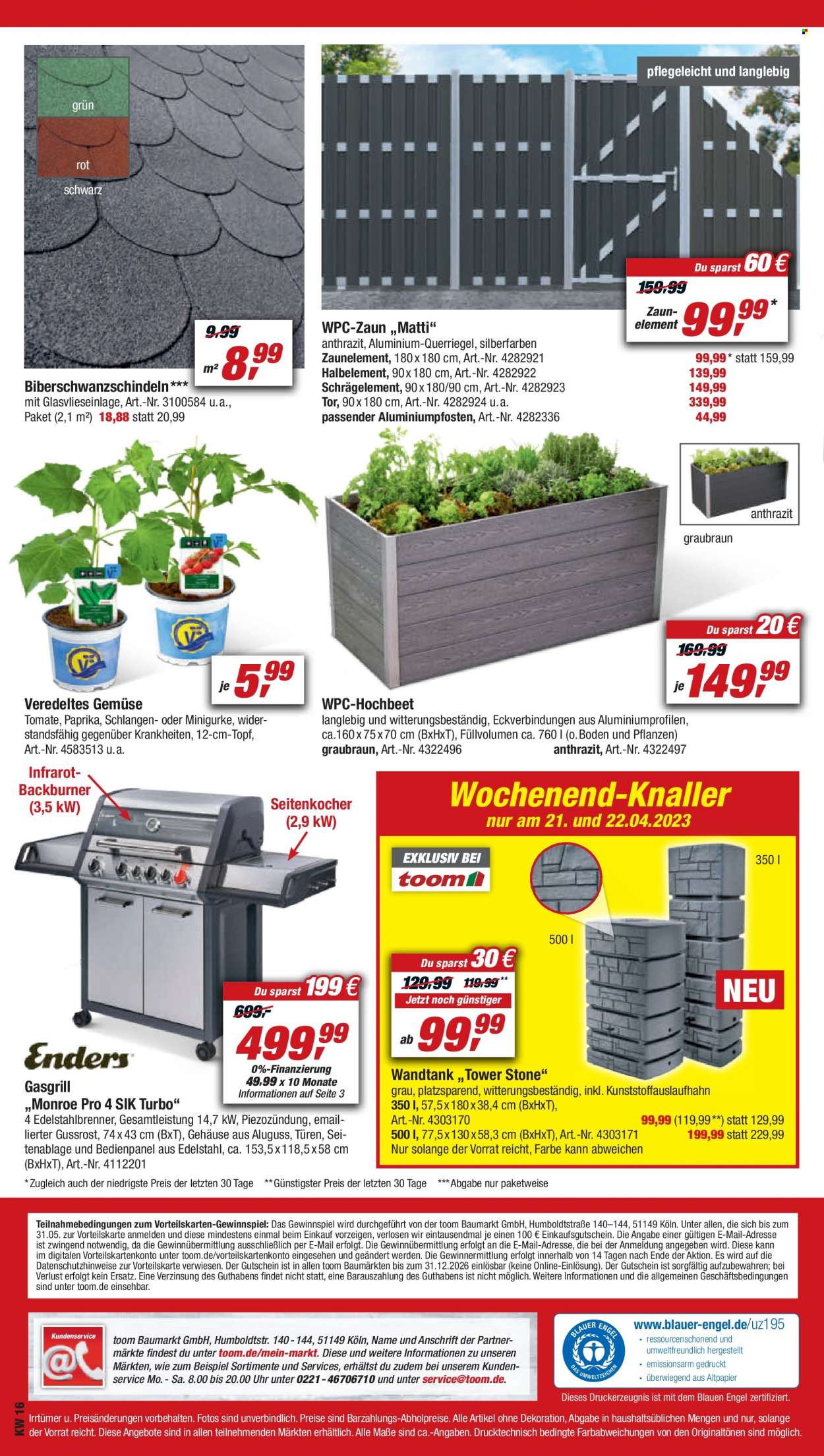 toom Baumarkt Prospekte  - 15.04.2023 - 21.04.2023. Seite 30