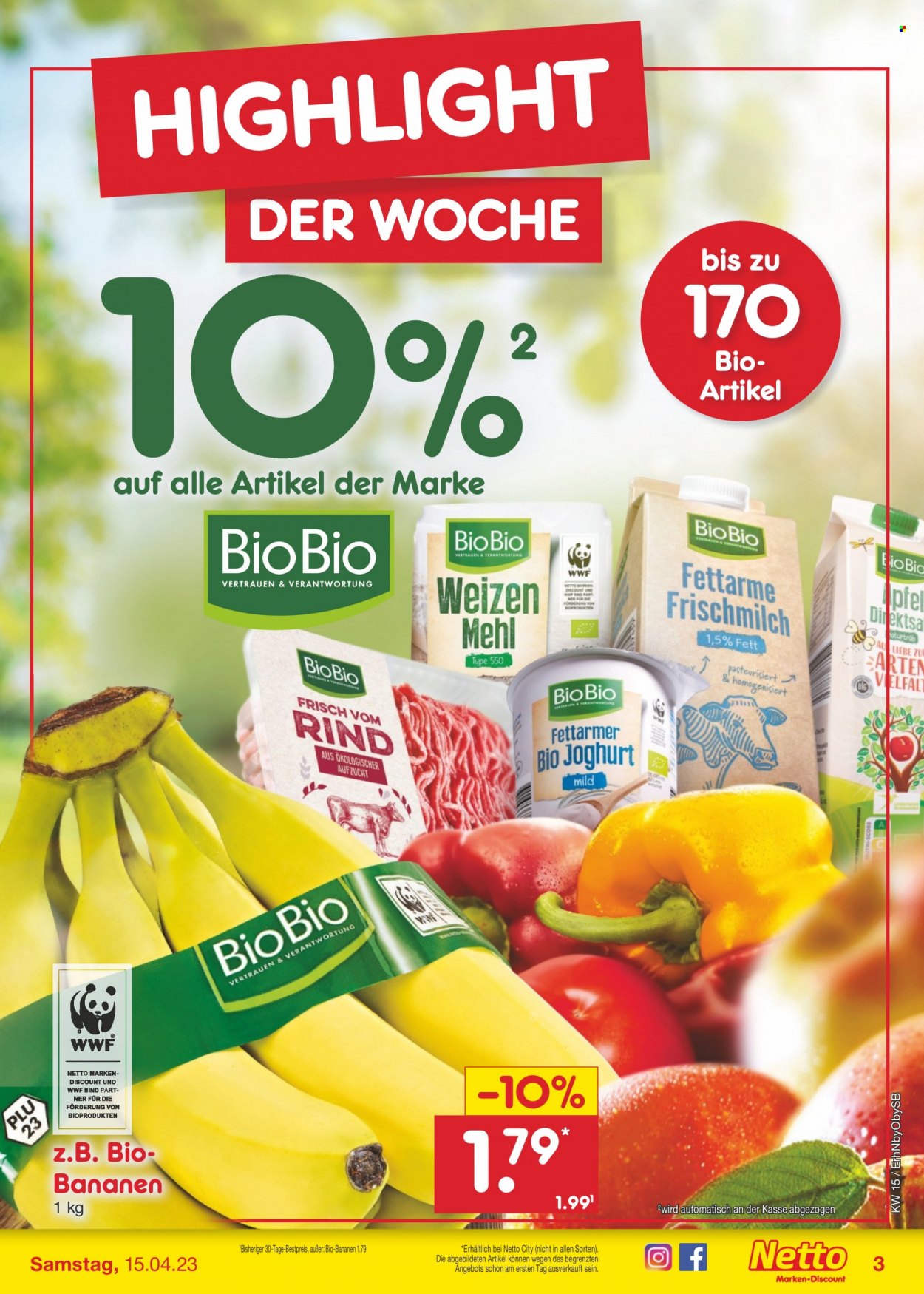 Netto Marken-Discount Prospekte  - 11.04.2023 - 15.04.2023. Seite 3
