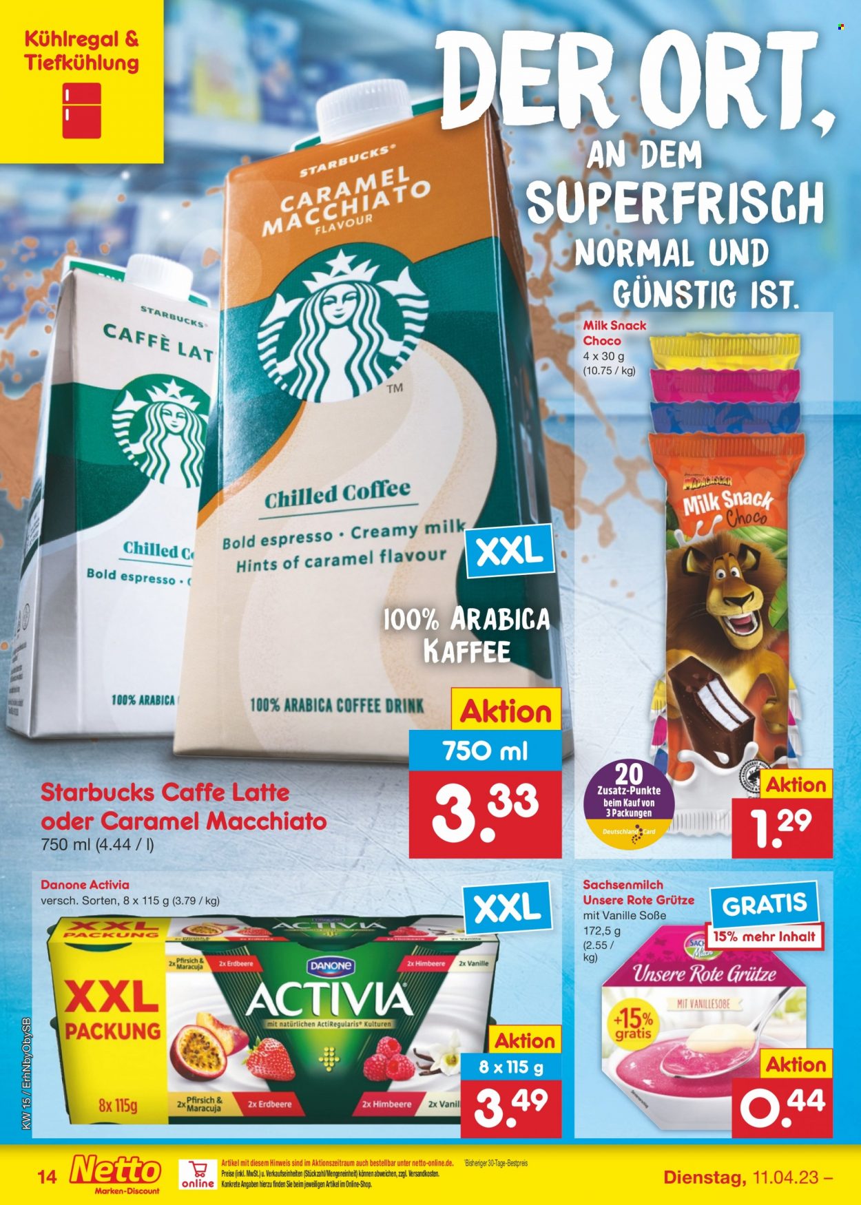 Netto Marken-Discount Prospekte  - 11.04.2023 - 15.04.2023. Seite 14