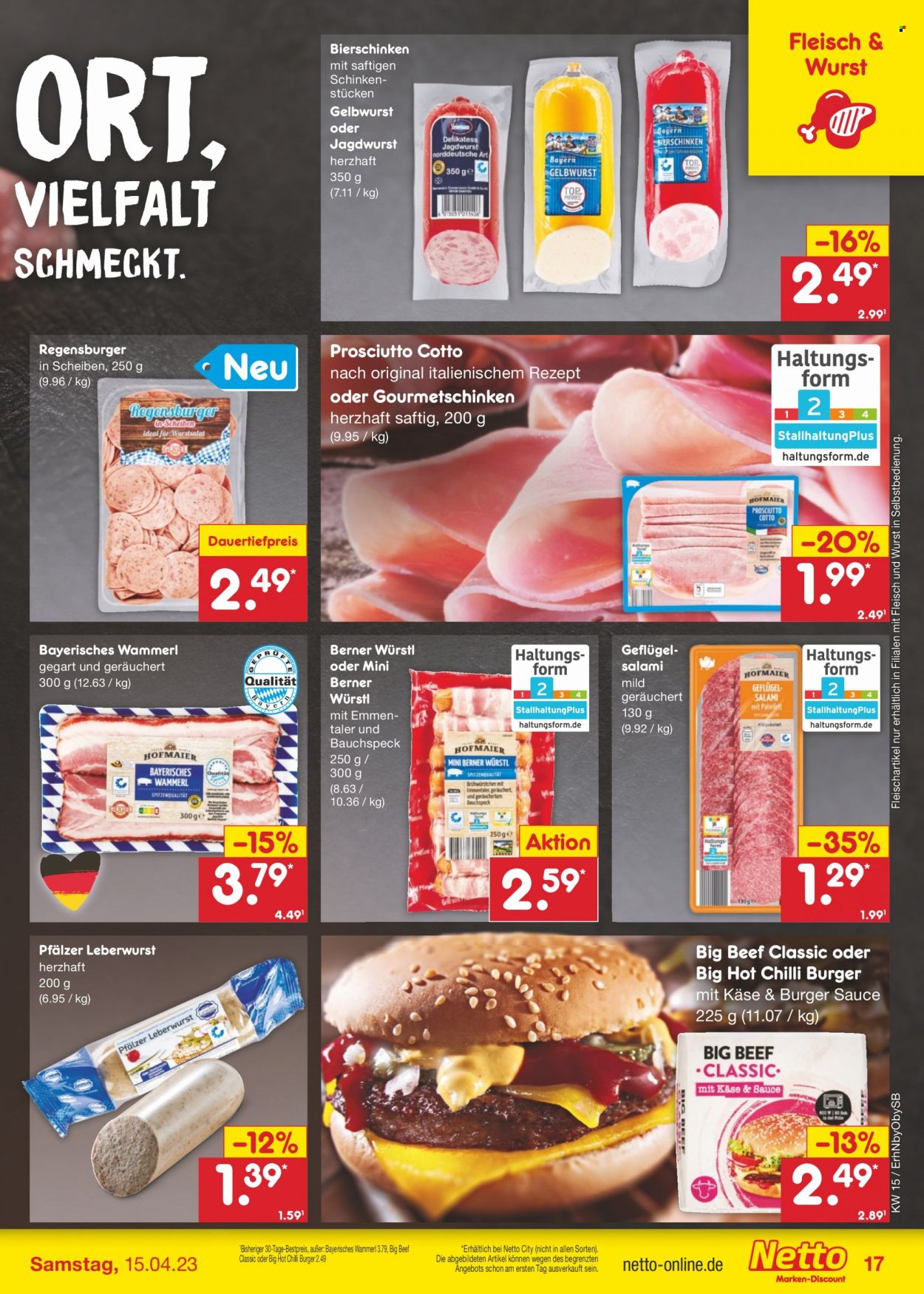 Netto Marken-Discount Prospekte  - 11.04.2023 - 15.04.2023. Seite 17