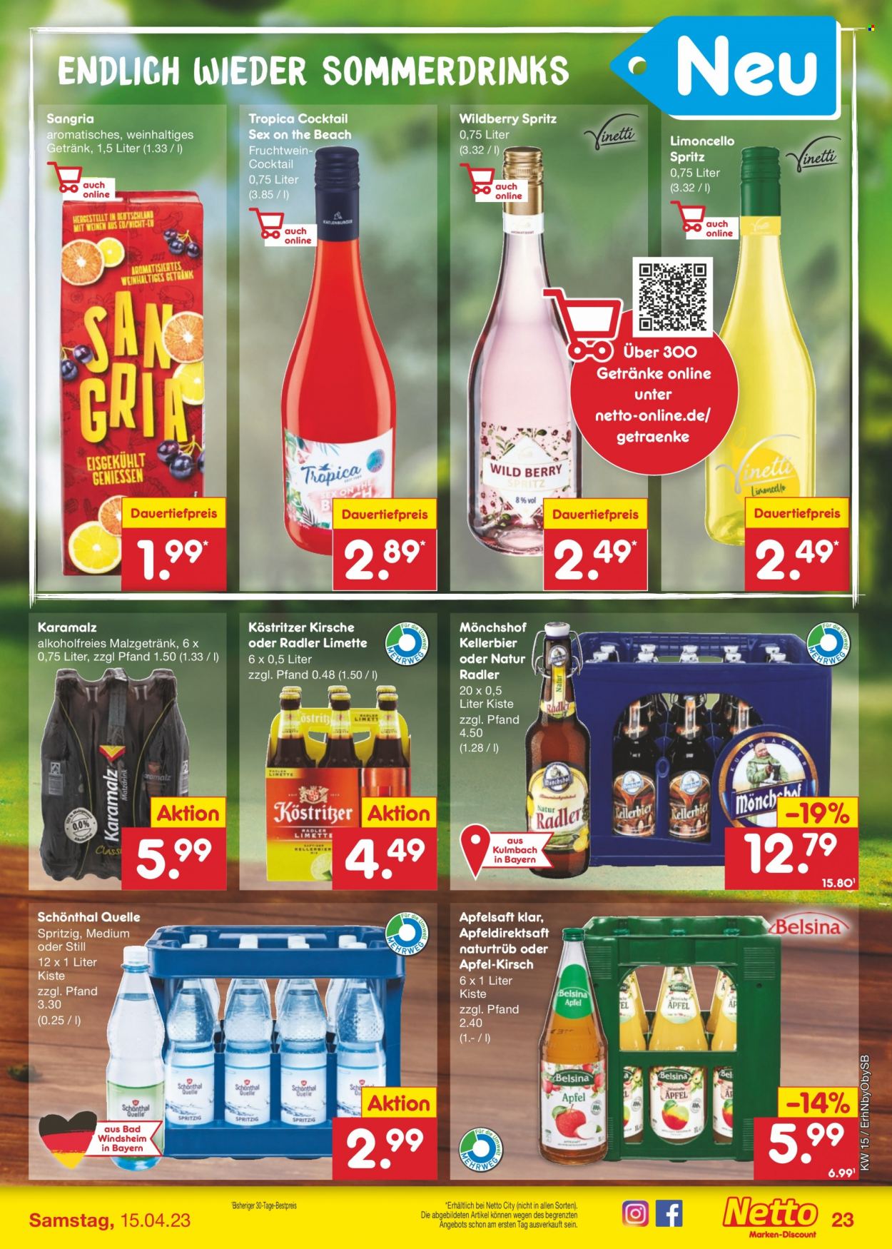 Netto Marken-Discount Prospekte  - 11.04.2023 - 15.04.2023. Seite 23
