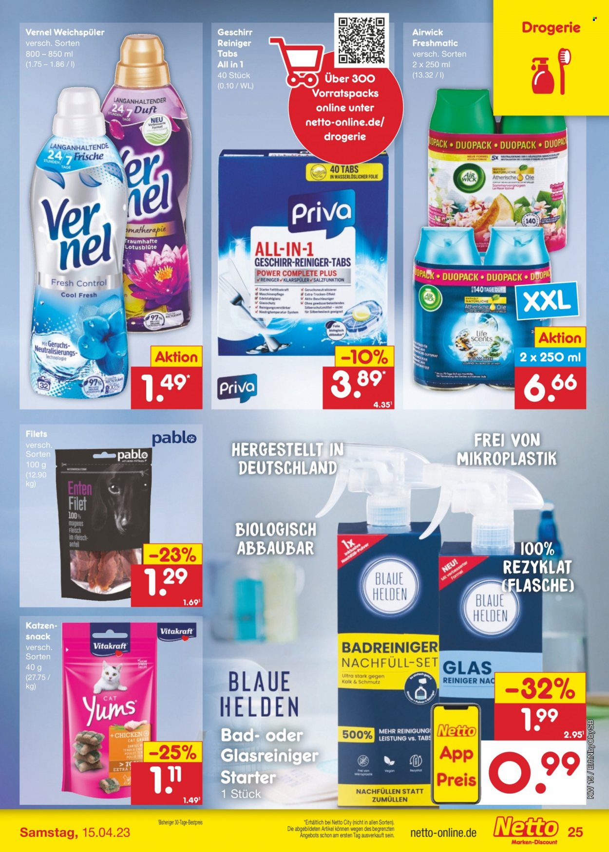 Netto Marken-Discount Prospekte  - 11.04.2023 - 15.04.2023. Seite 25