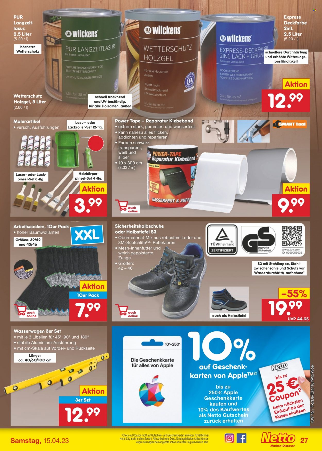 Netto Marken-Discount Prospekte  - 11.04.2023 - 15.04.2023. Seite 27