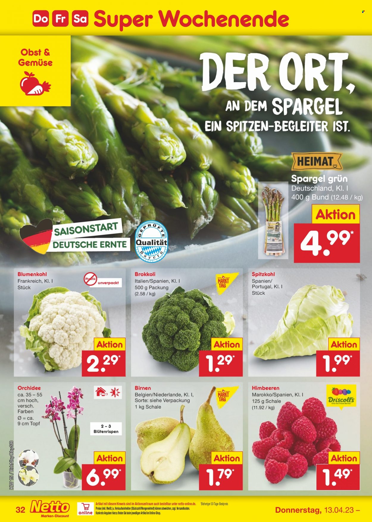 Netto Marken-Discount Prospekte  - 11.04.2023 - 15.04.2023. Seite 32