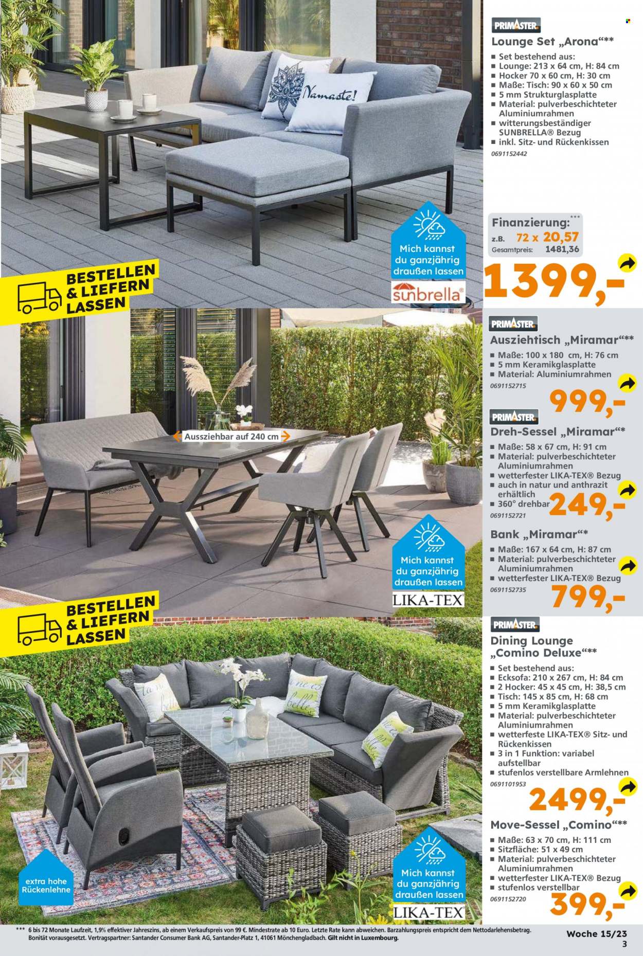 Globus Baumarkt Prospekte  - 10.04.2023 - 15.04.2023. Seite 3