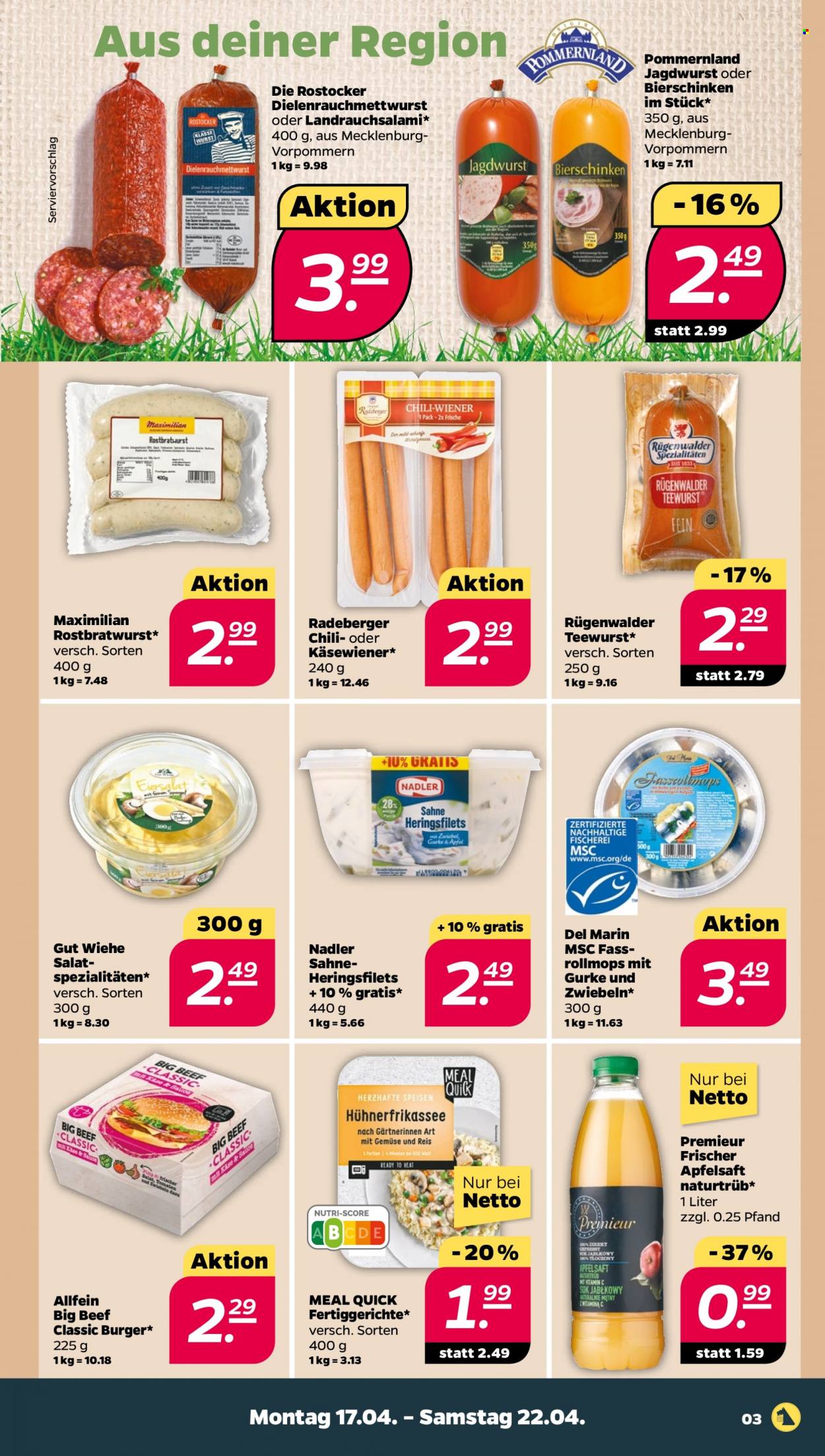 Netto Prospekte  - 17.04.2023 - 22.04.2023. Seite 3
