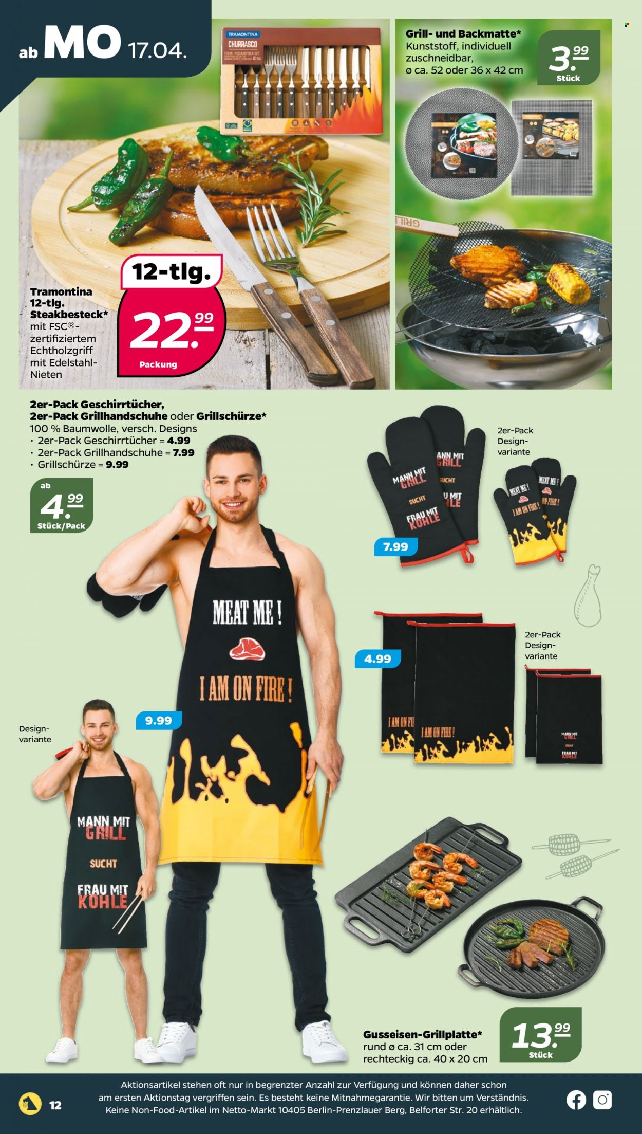 Netto Prospekte  - 17.04.2023 - 22.04.2023. Seite 12
