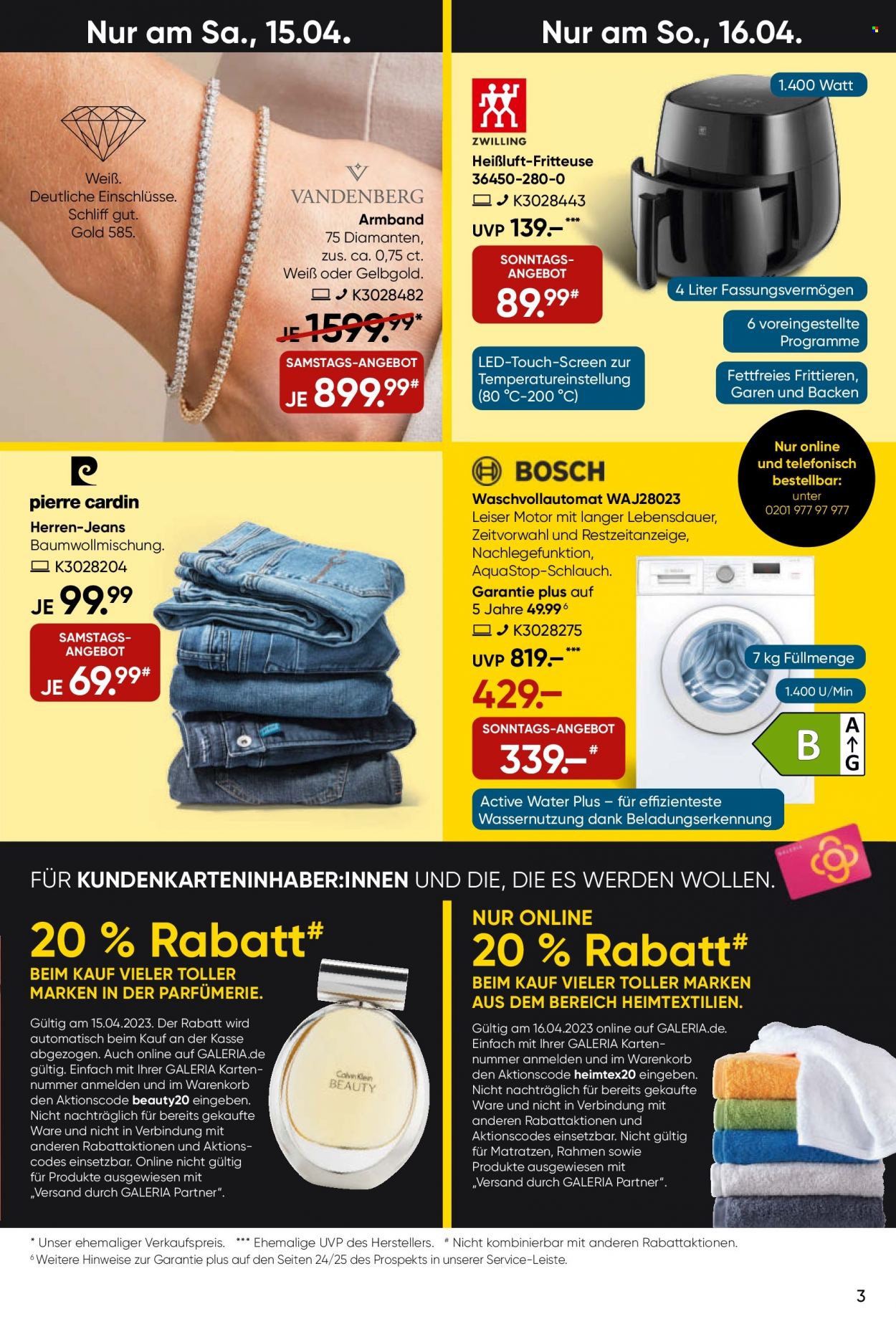 GALERIA Karstadt Kaufhof Prospekte  - 12.04.2023 - 18.04.2023. Seite 3