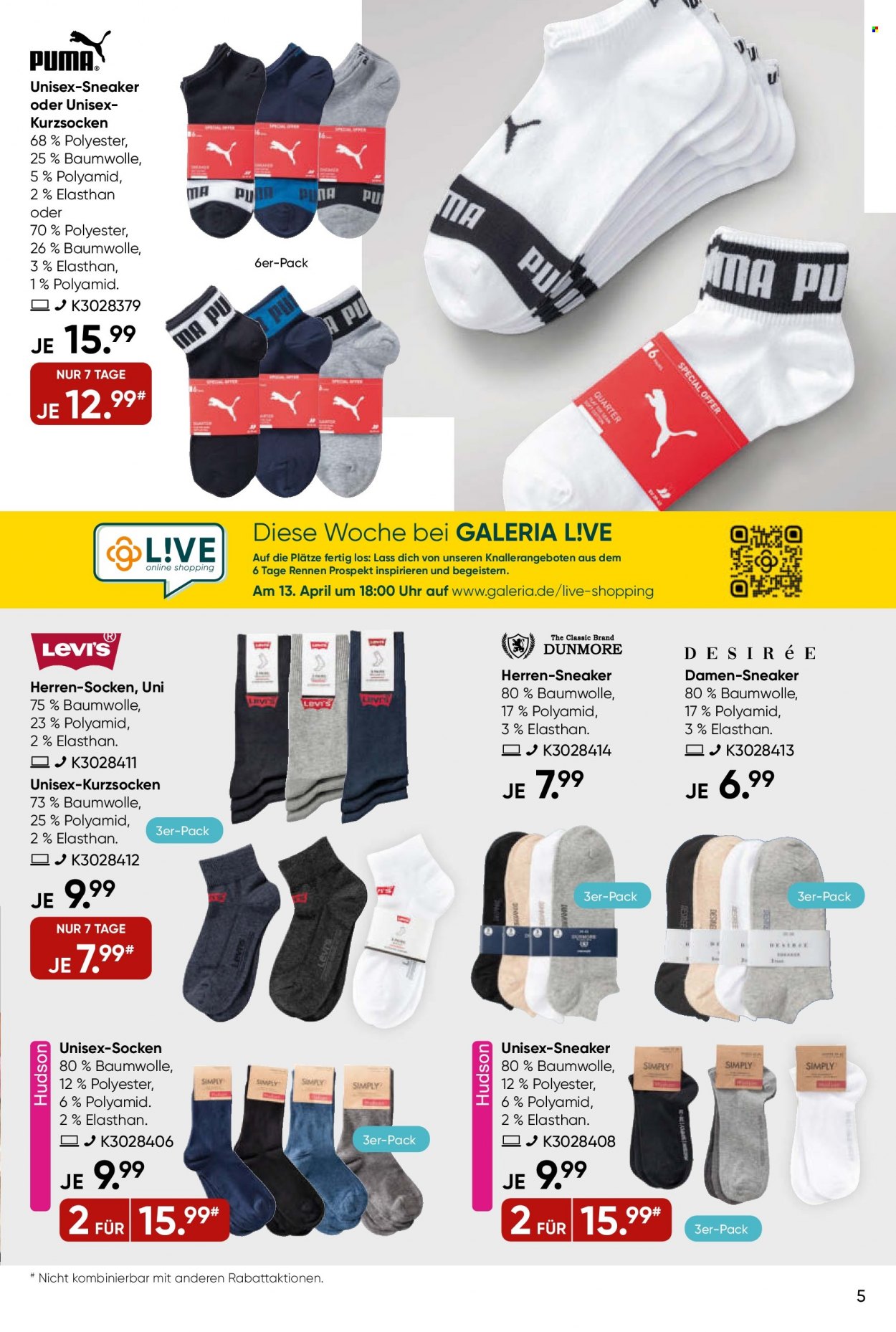 GALERIA Karstadt Kaufhof Prospekte  - 12.04.2023 - 18.04.2023. Seite 5