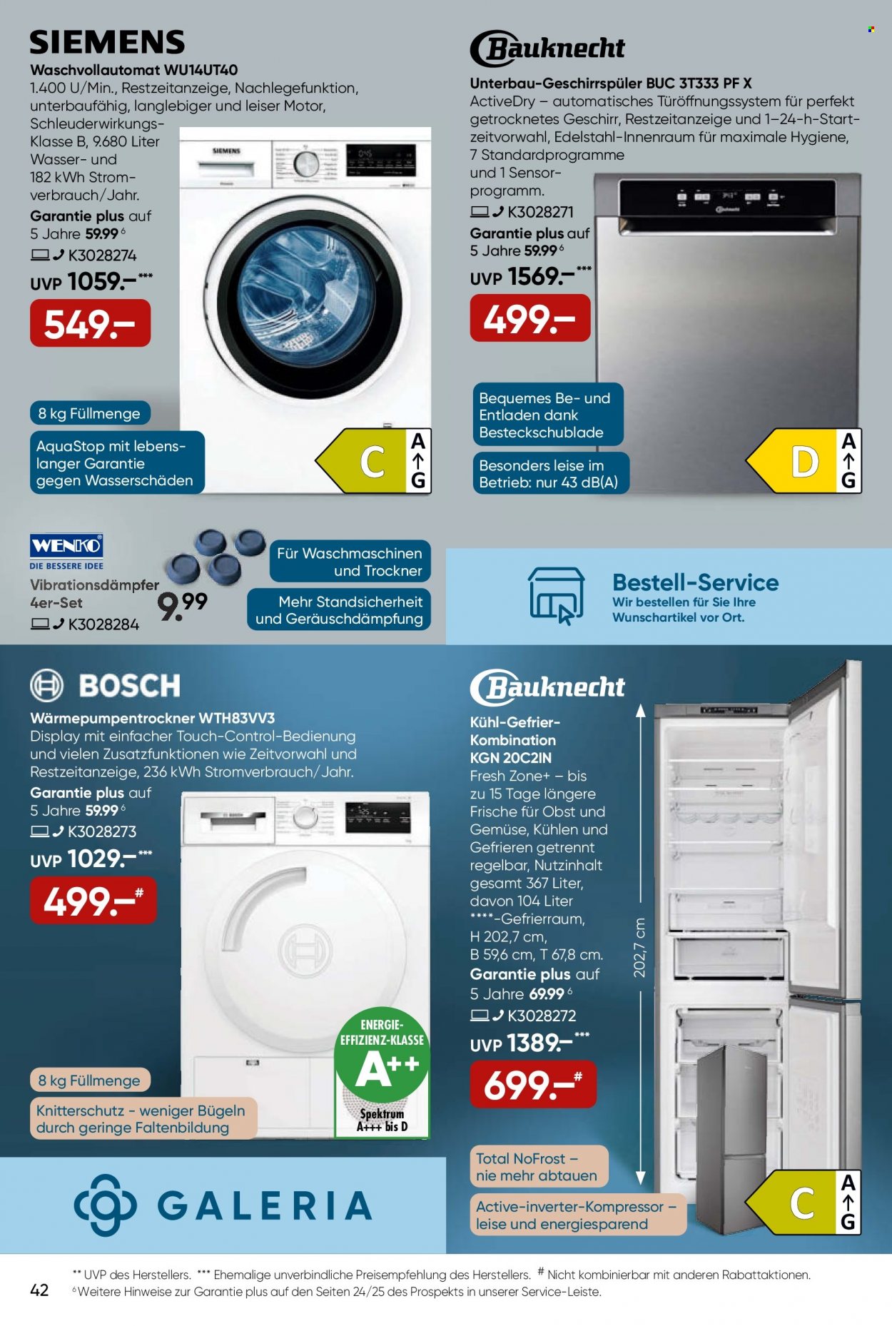 GALERIA Karstadt Kaufhof Prospekte  - 12.04.2023 - 18.04.2023. Seite 42