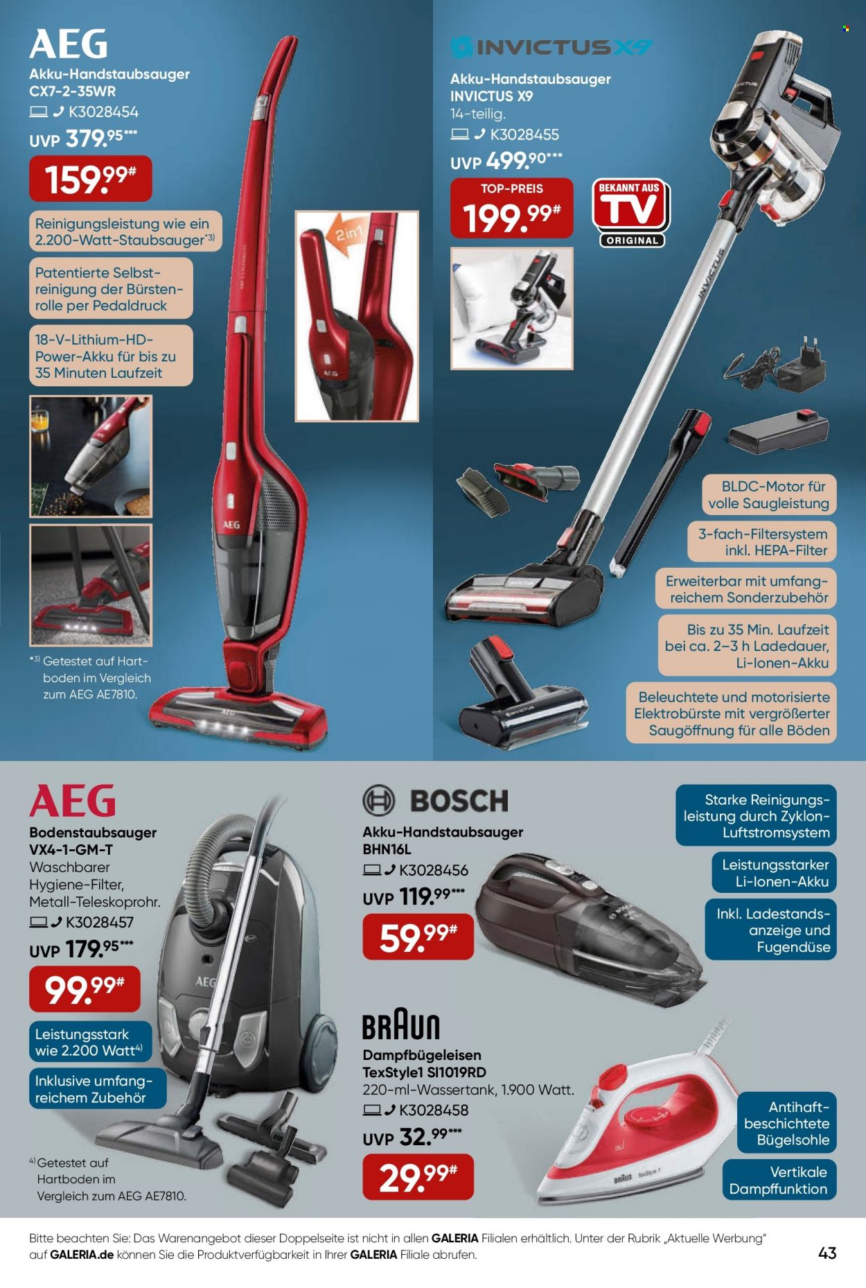 GALERIA Karstadt Kaufhof Prospekte  - 12.04.2023 - 18.04.2023. Seite 43