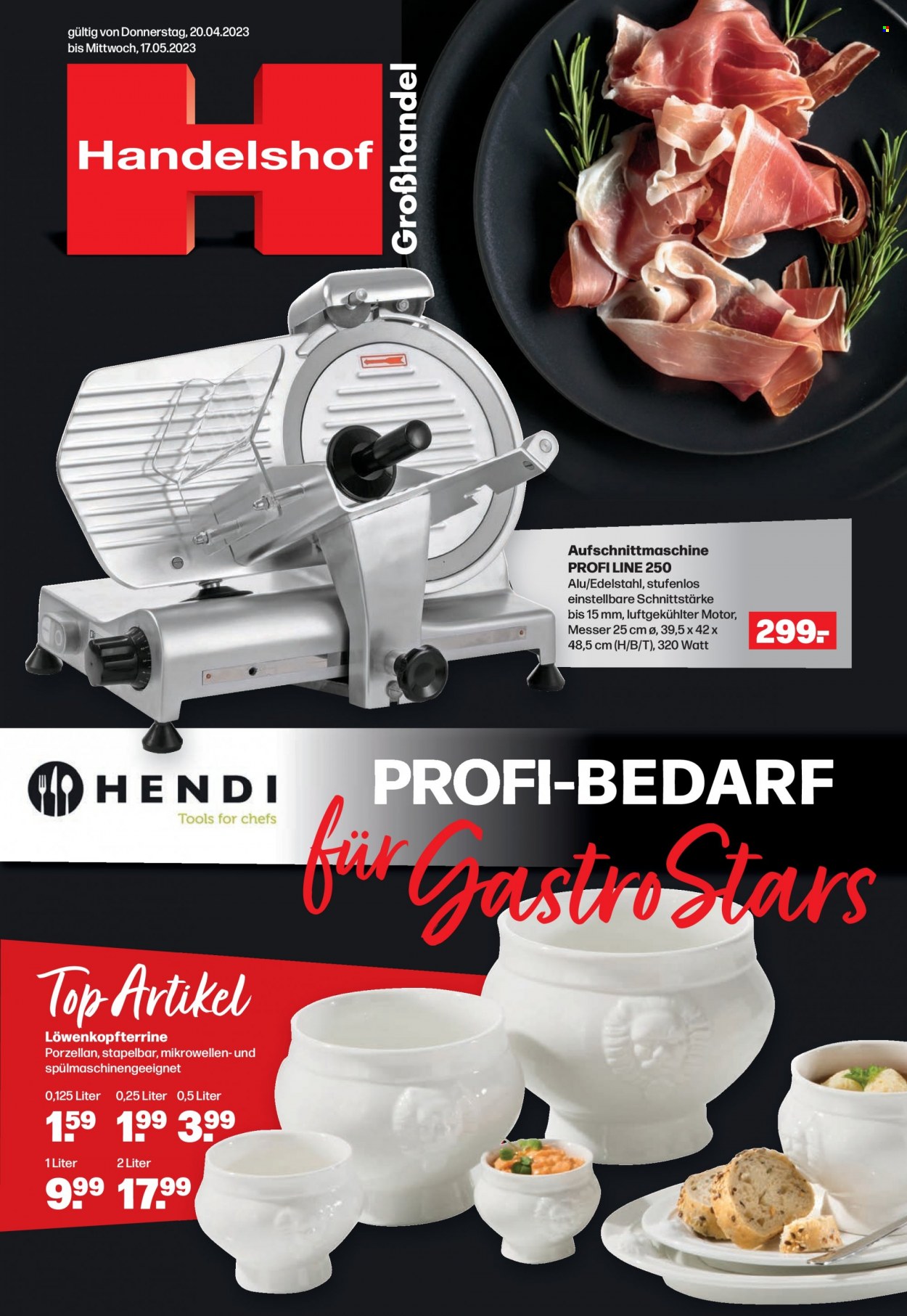 Handelshof Prospekte  - 20.04.2023 - 17.05.2023. Seite 1