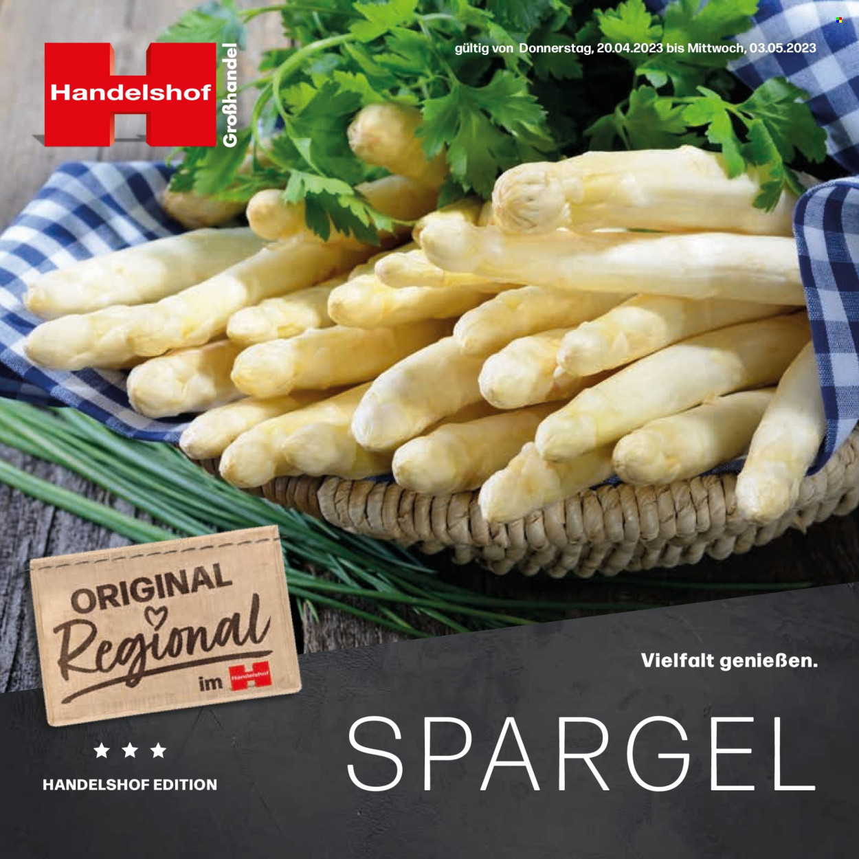 Handelshof Prospekte  - 20.04.2023 - 3.05.2023. Seite 1