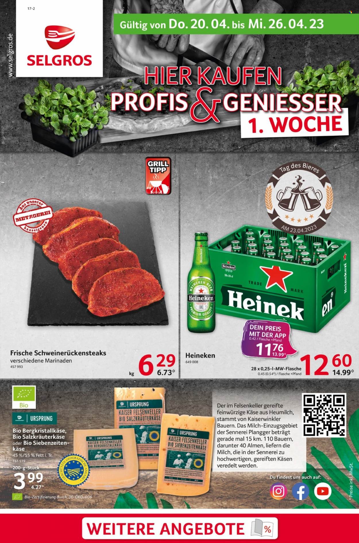 Selgros Prospekte  - 20.04.2023 - 26.04.2023. Seite 1