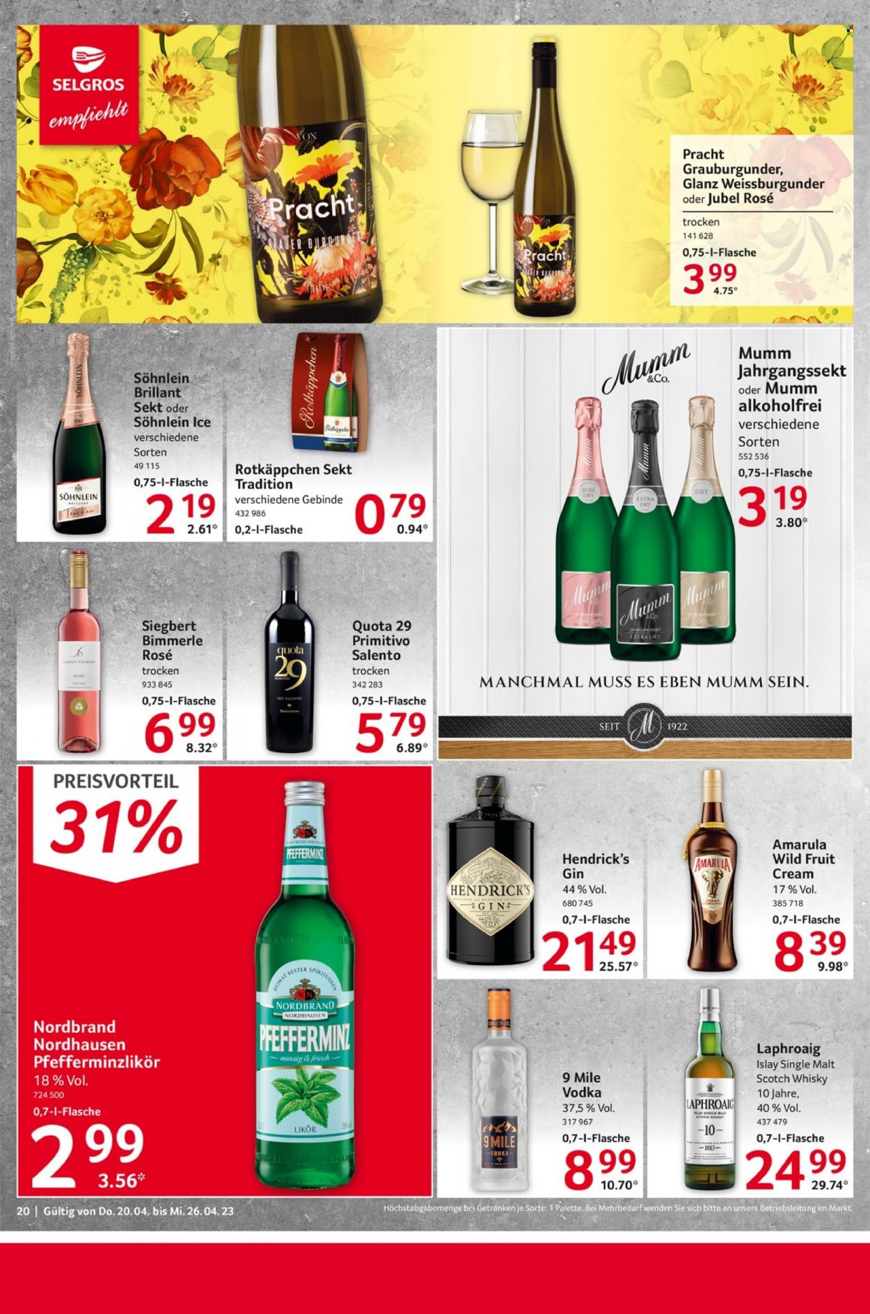 Selgros Prospekte  - 20.04.2023 - 26.04.2023. Seite 20