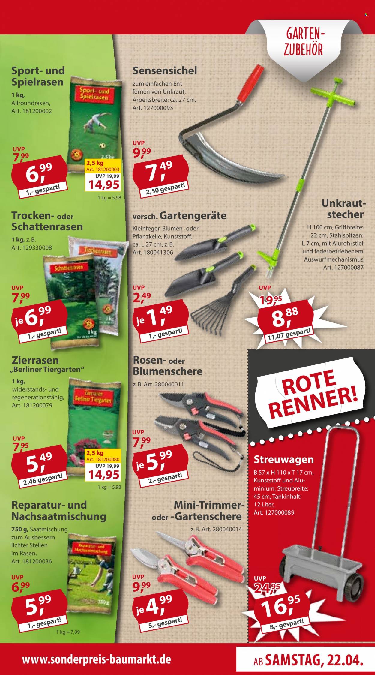 Sonderpreis-Baumarkt Prospekte  - 22.04.2023 - 28.04.2023. Seite 7